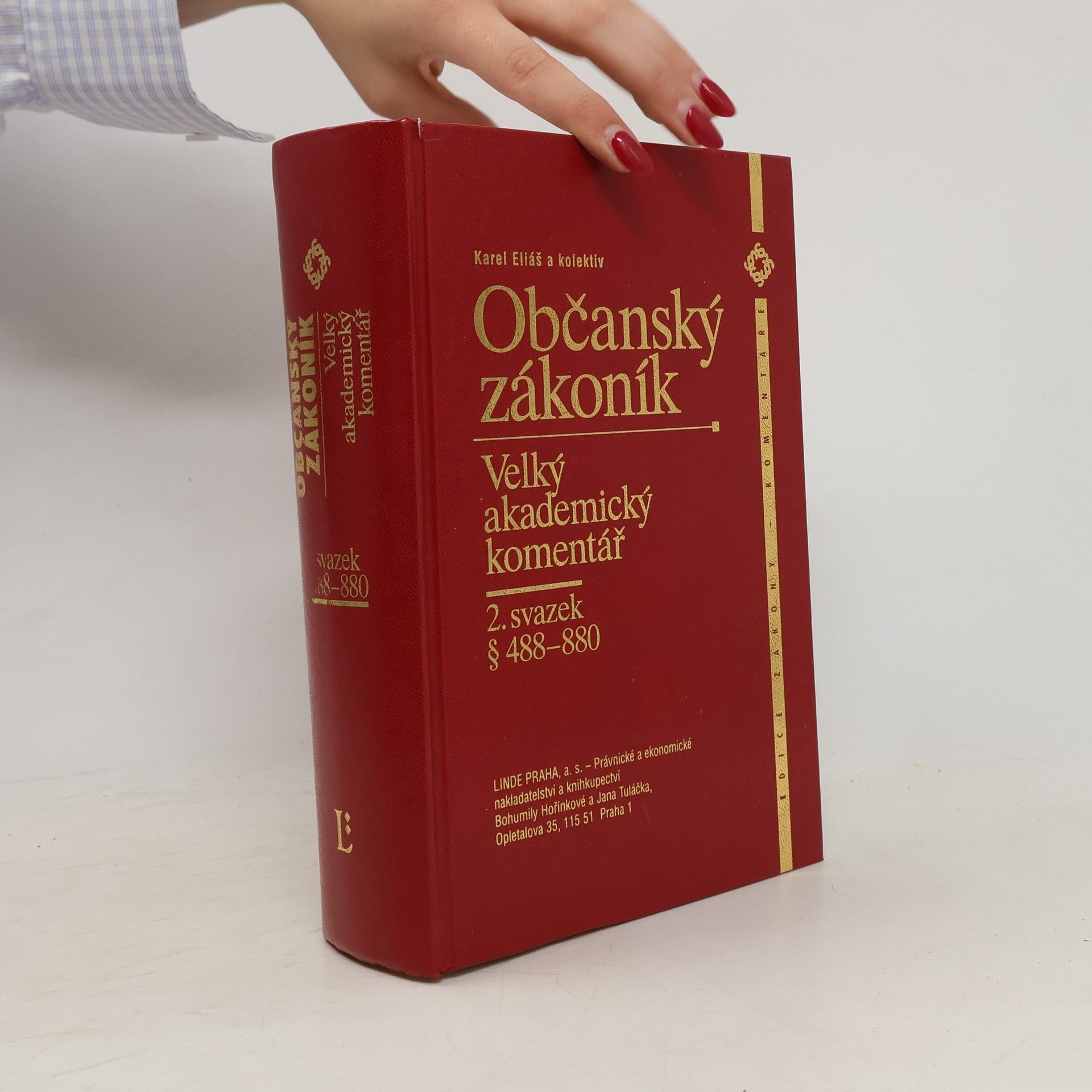 Karel Eliáš Občanský zákoník