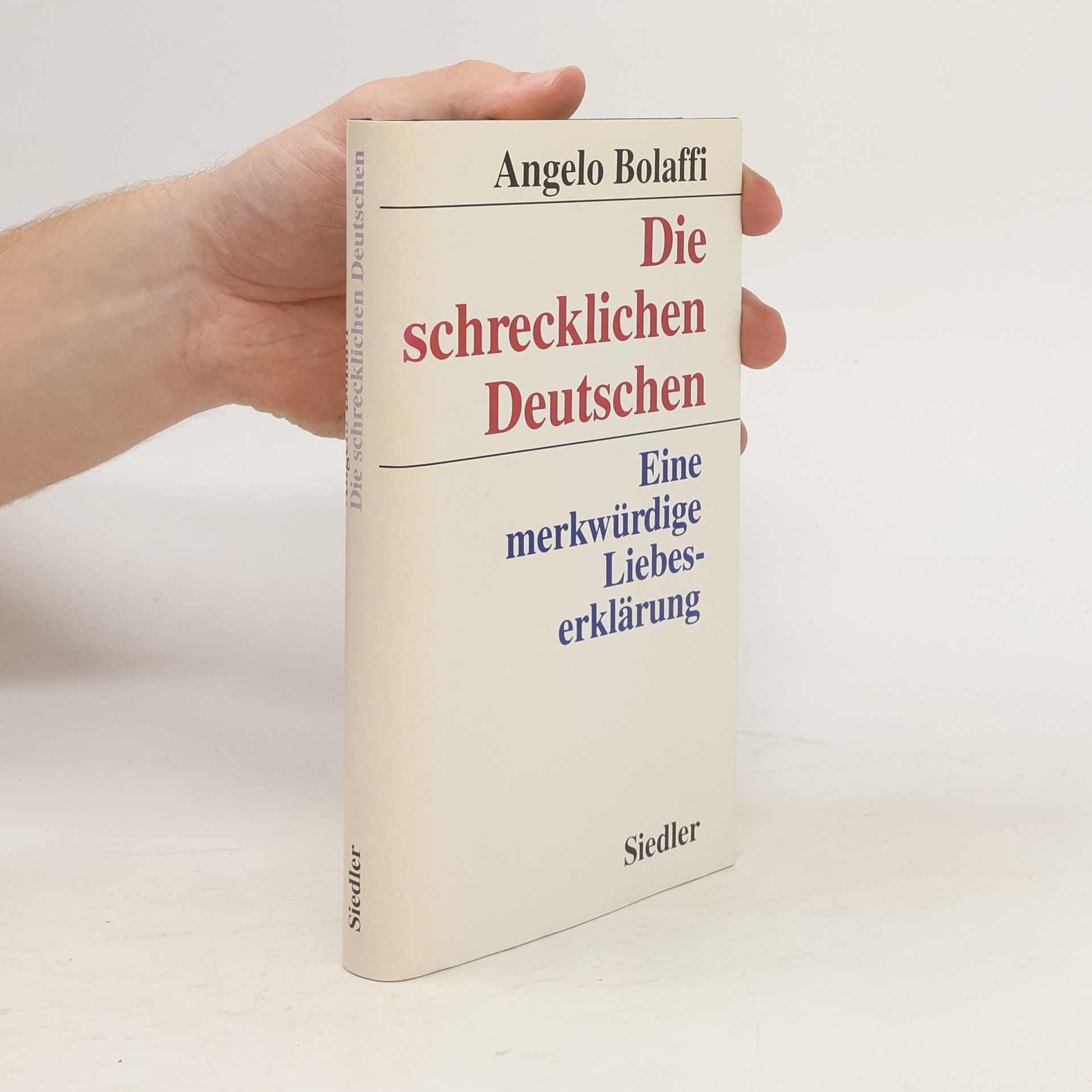 Angelo Bolaffi Die schrecklichen Deutschen