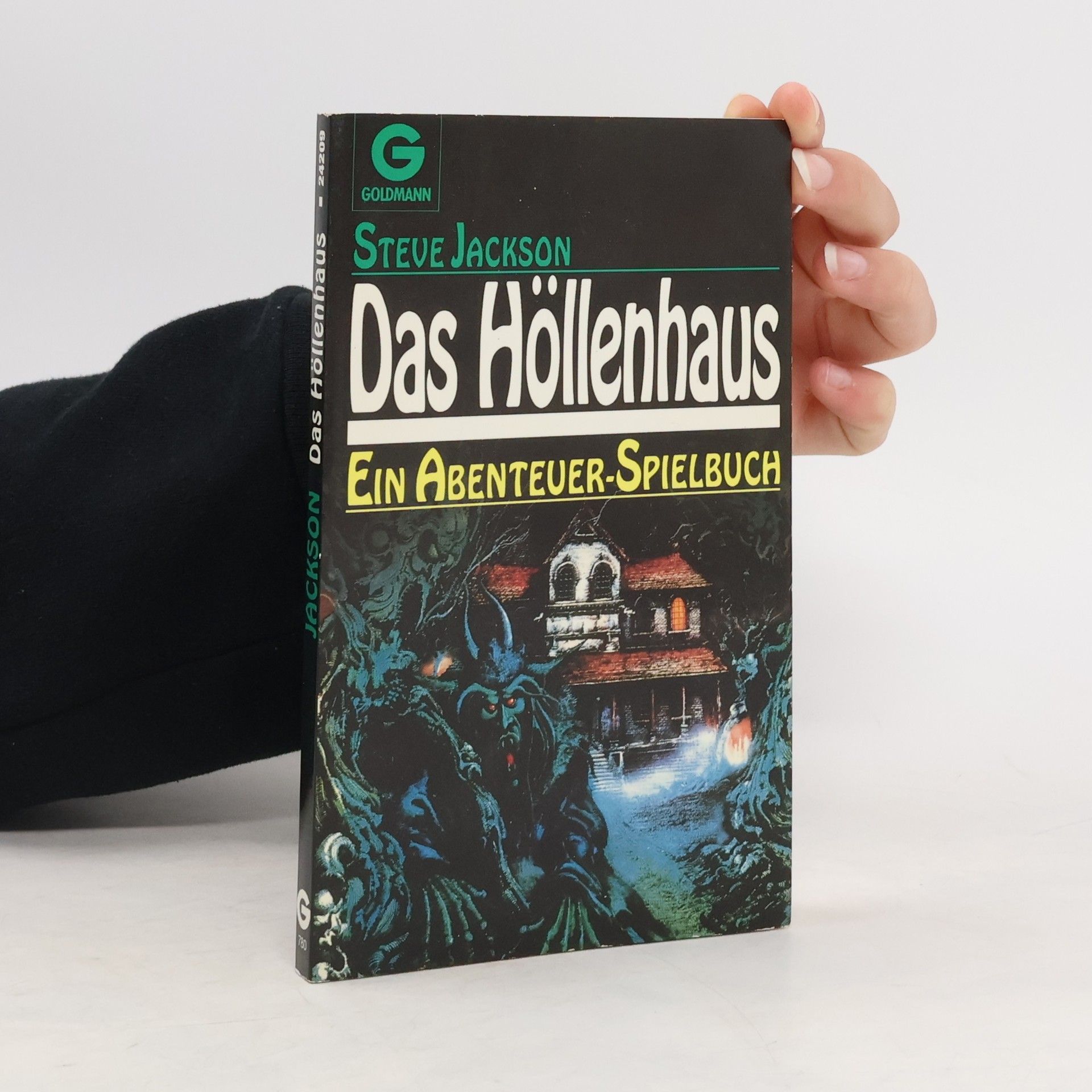 Steve Jackson Das Höllenhaus. Ein Abenteuer- Spielbuch.