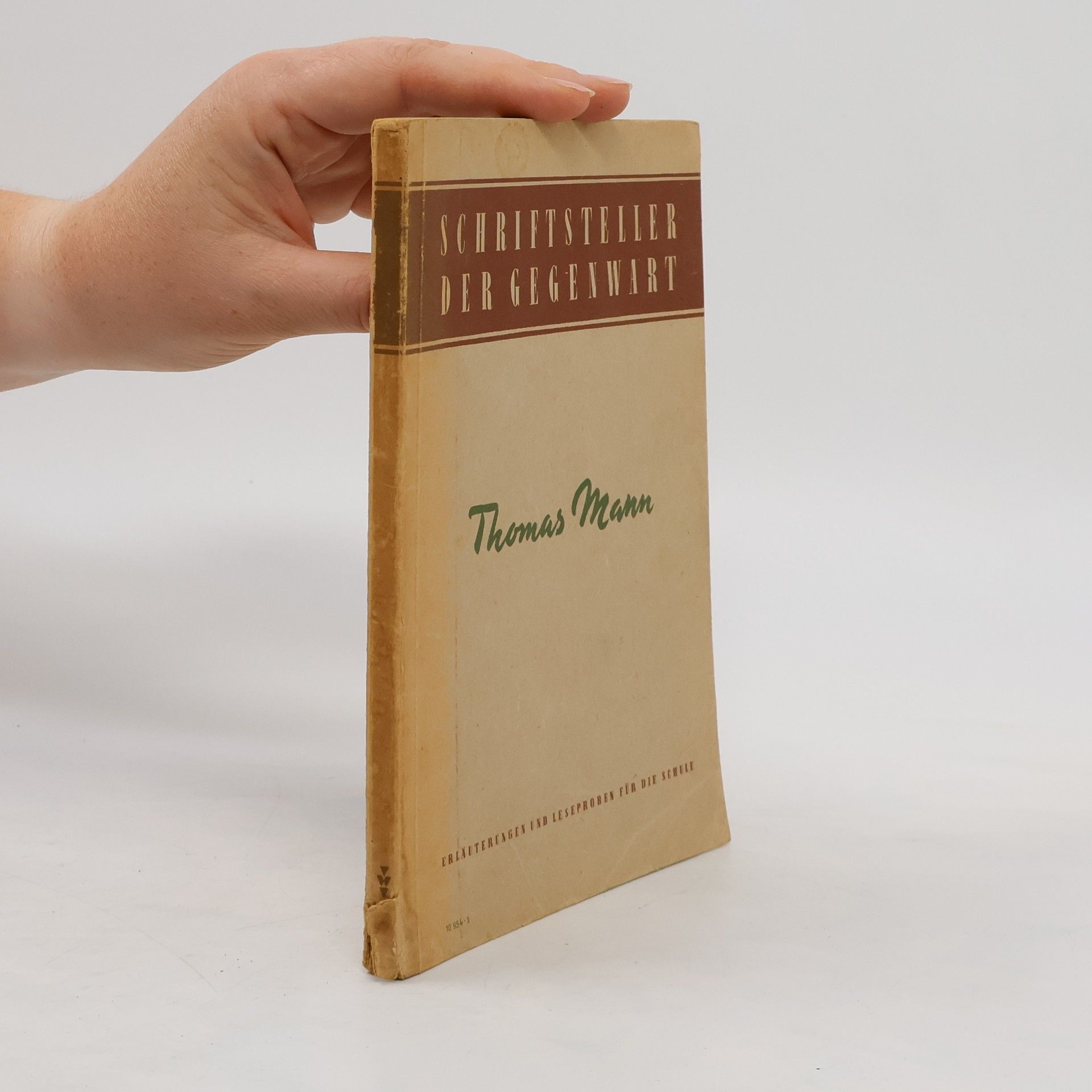 Thomas Mann Schriftsteller der Gegenwart