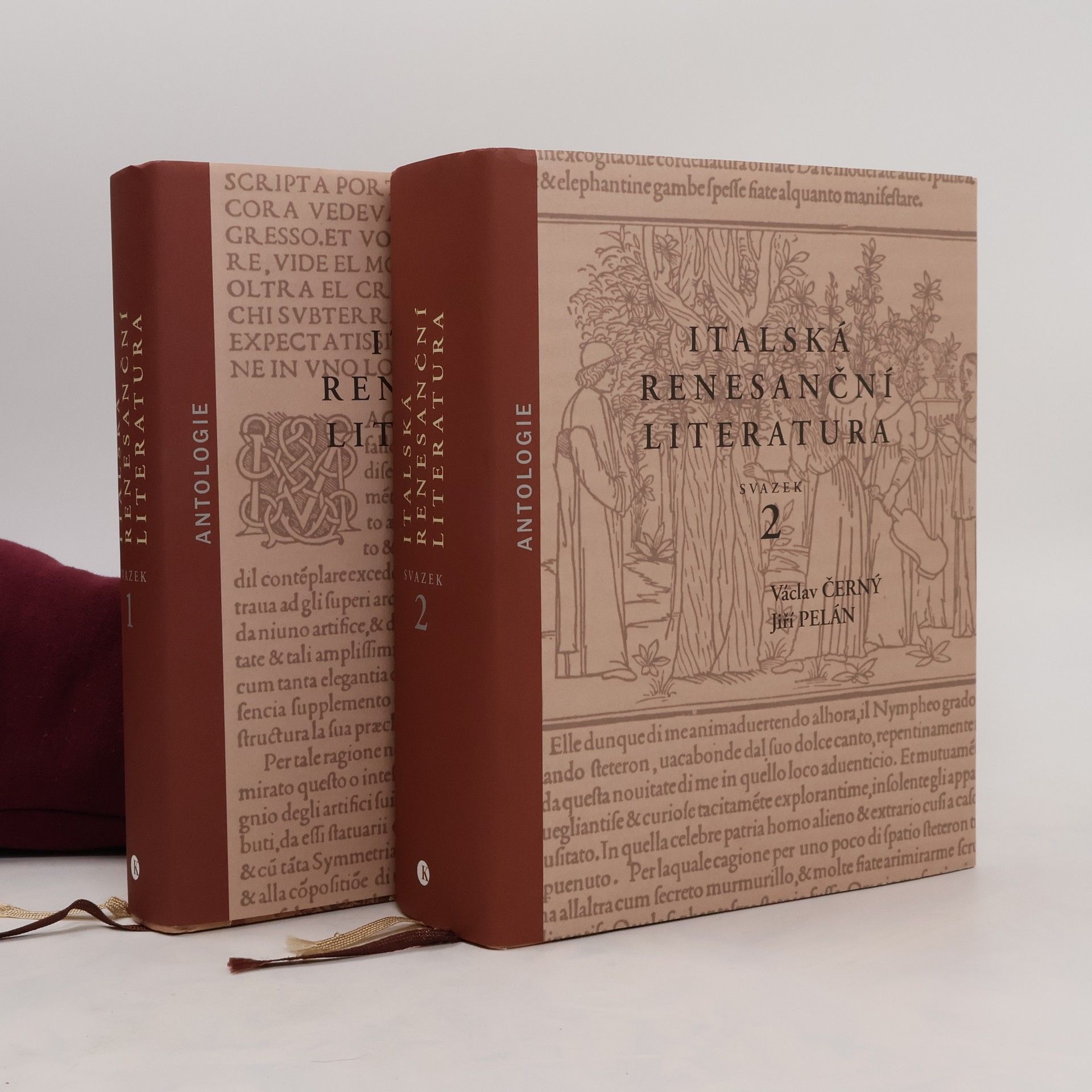 Václav Černý Italská renesanční literatura. Antologie 1 - 2