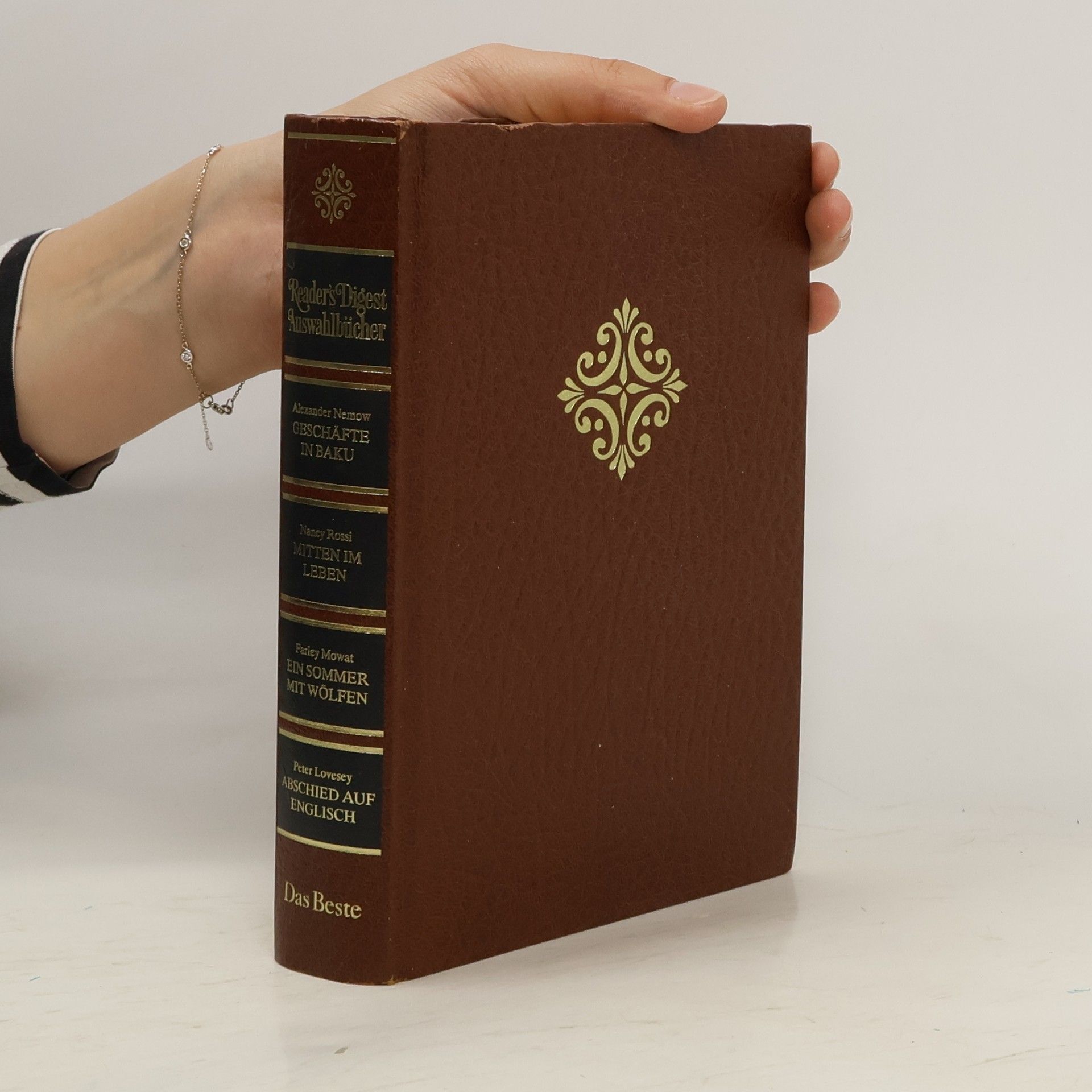 Alexander Nemow Reader's Digest Auswahlbücher: Geschäfte in Baku; Mitten im Leben; Ein Sommer mit Wölfen; Abschied auf Englisch