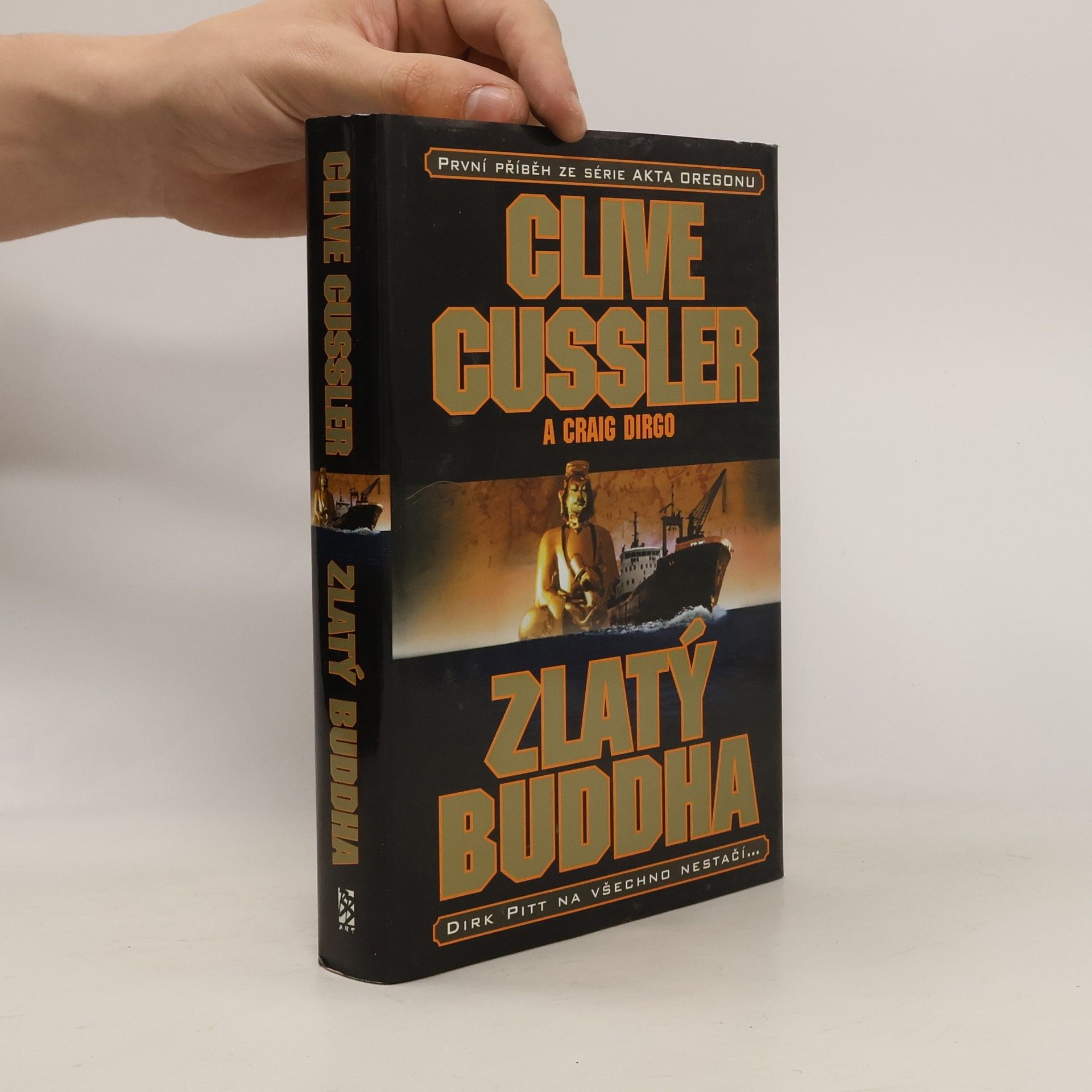 Clive Cussler Zlatý Buddha