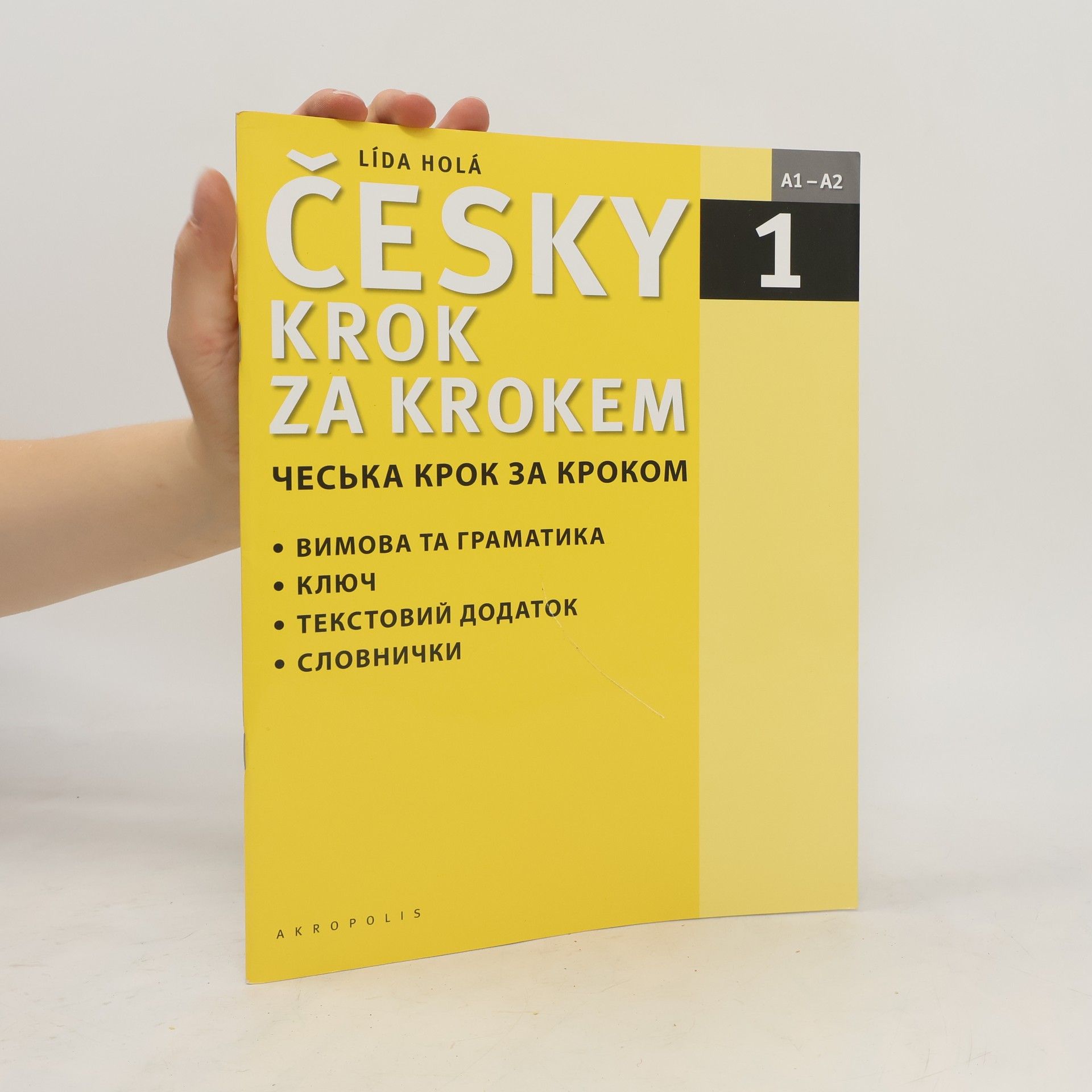 Lída Holá Česky krok za krokem 1. A1-A2