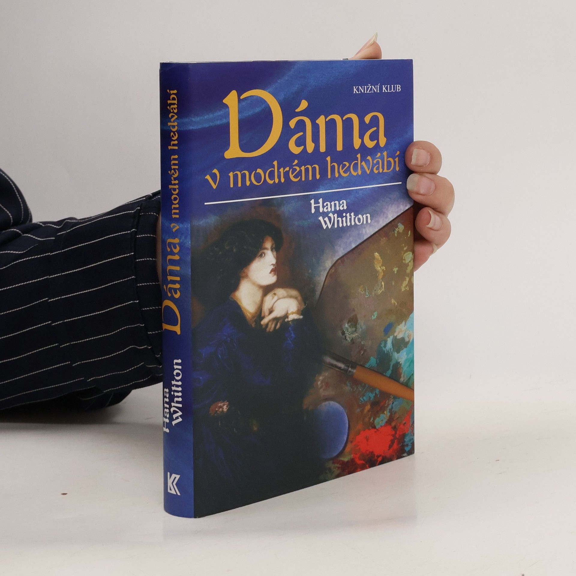 Hana Whitton Dáma v modrém hedvábí