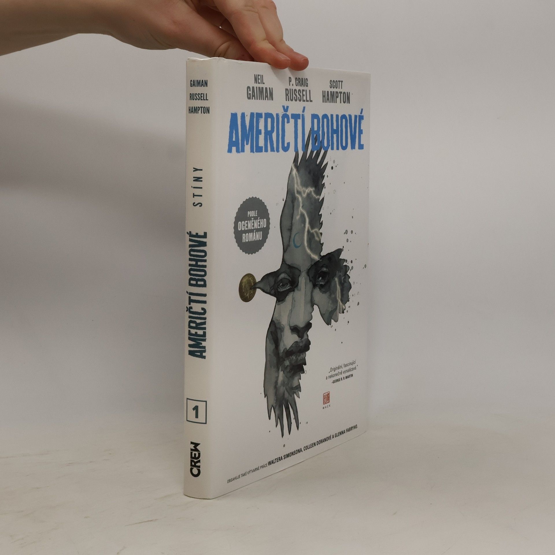 Neil Gaiman Američtí bohové 1. Stíny