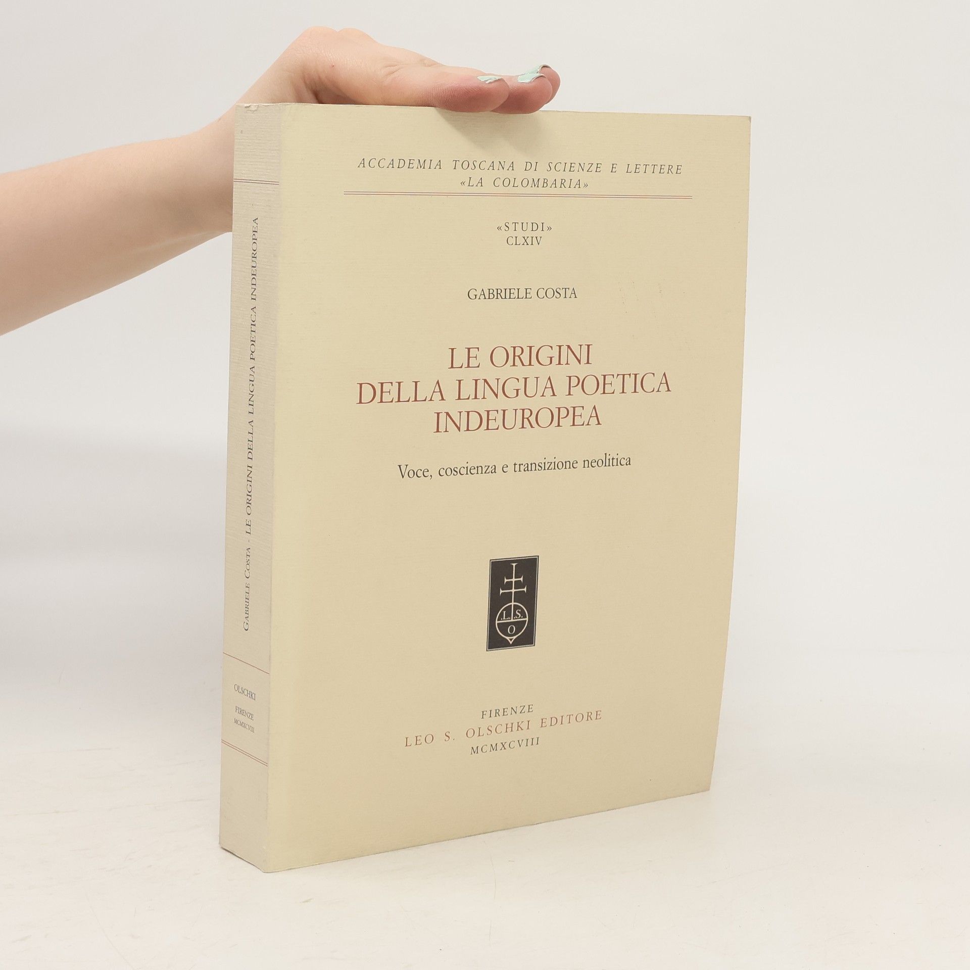 Gabriele Costa Le origini della lingua poetica indeuropea