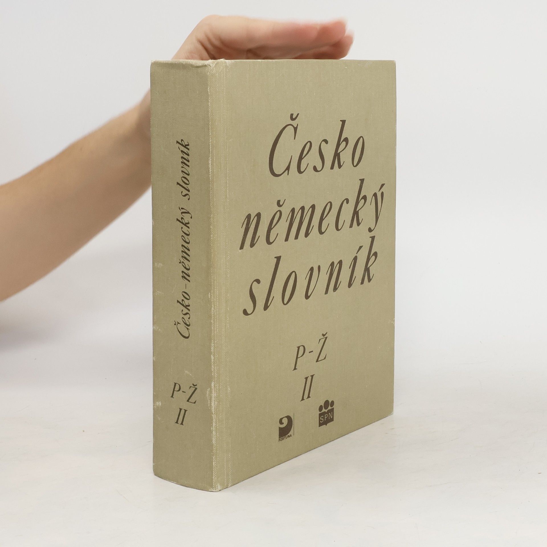 Collectif d'auteurs Česko-německý slovník Díl II. P - Ž