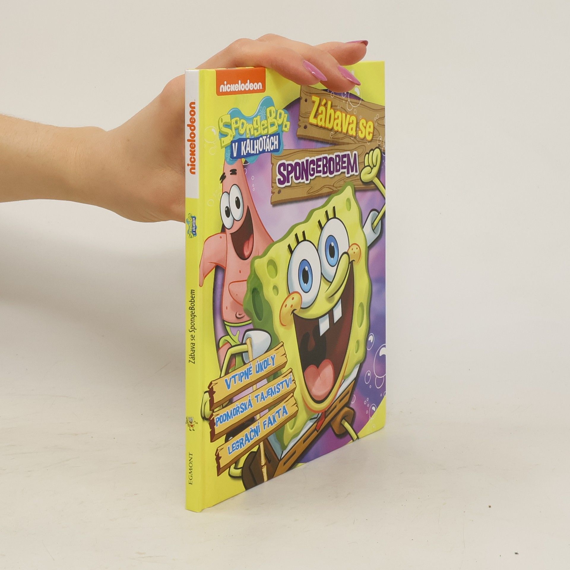 Nickelodon SpongeBob v kalhotách. Zábava se SpongeBobem