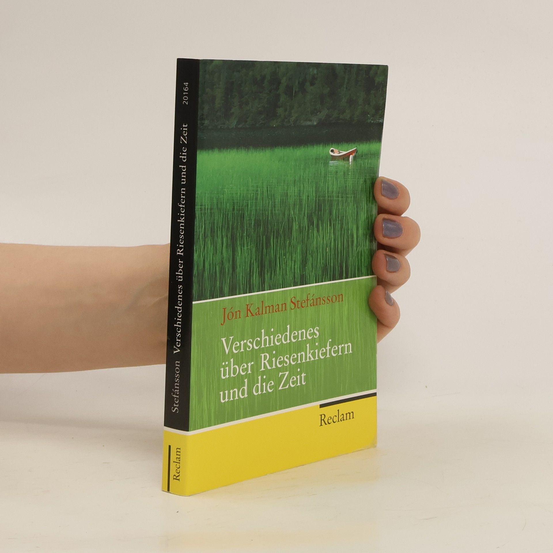Jón Kalman Stefánsson Verschiedenes über Riesenkiefern und die Zeit