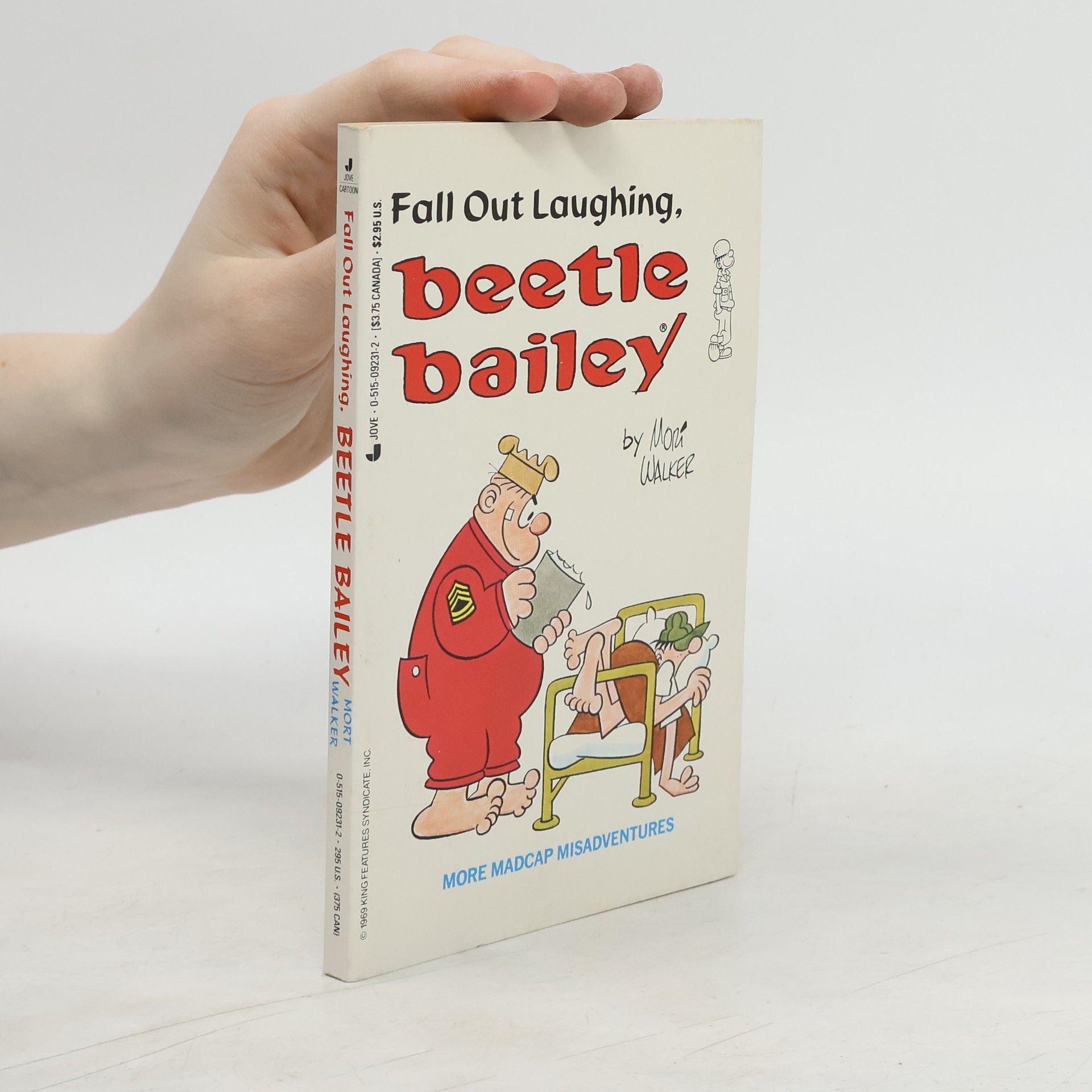 Mort Walker Fall Out Laughing, Beetle Bailey