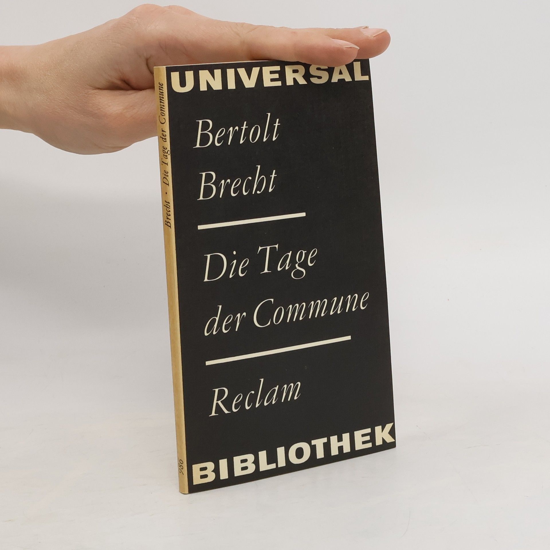 Bertolt Brecht Die Tage der Commune