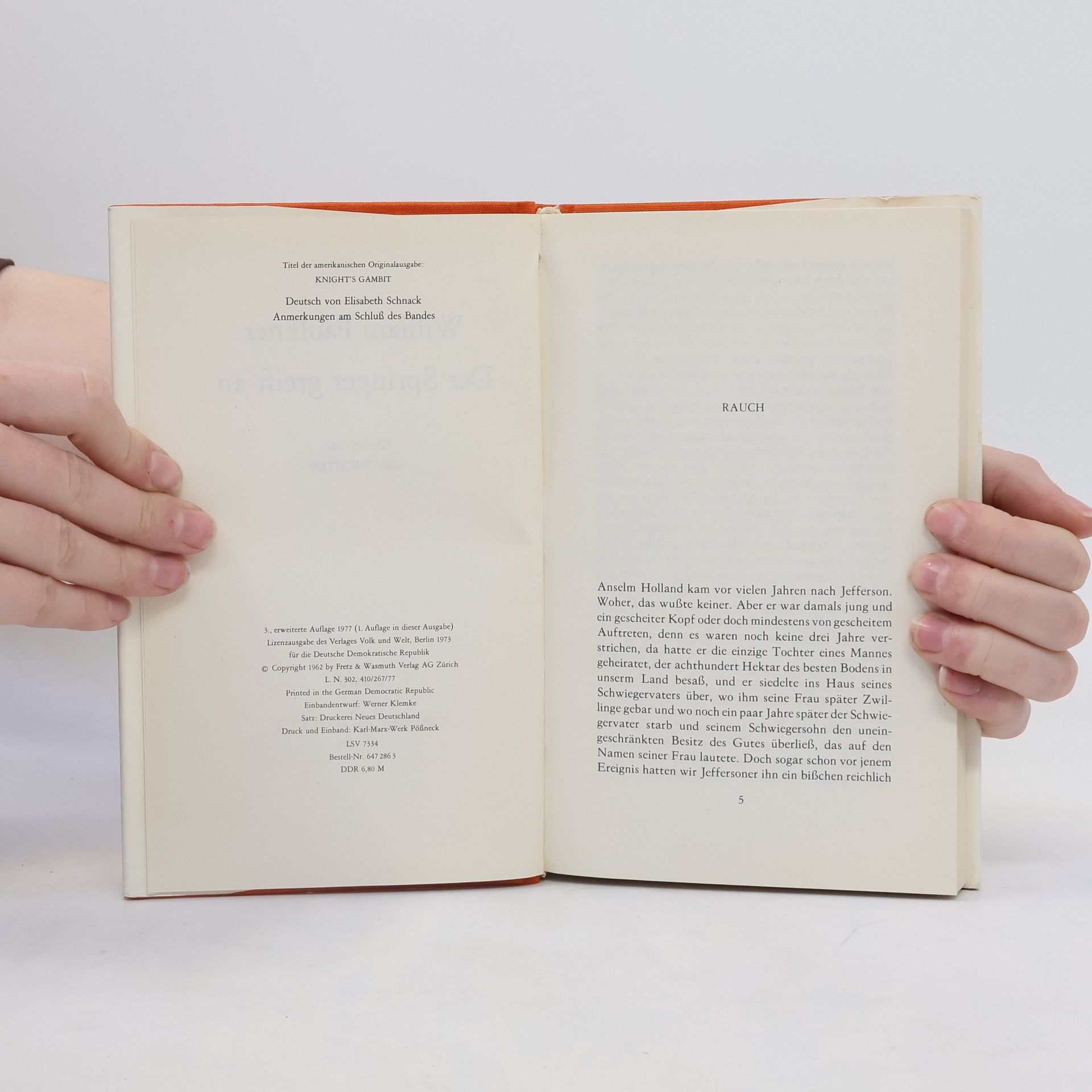 William Faulkner Der Springer greift an