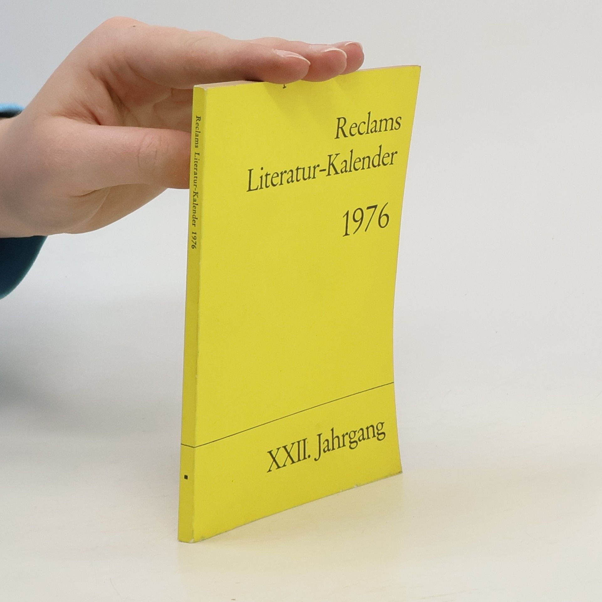 Autores varios Reclams Literatur-Kalender 1976