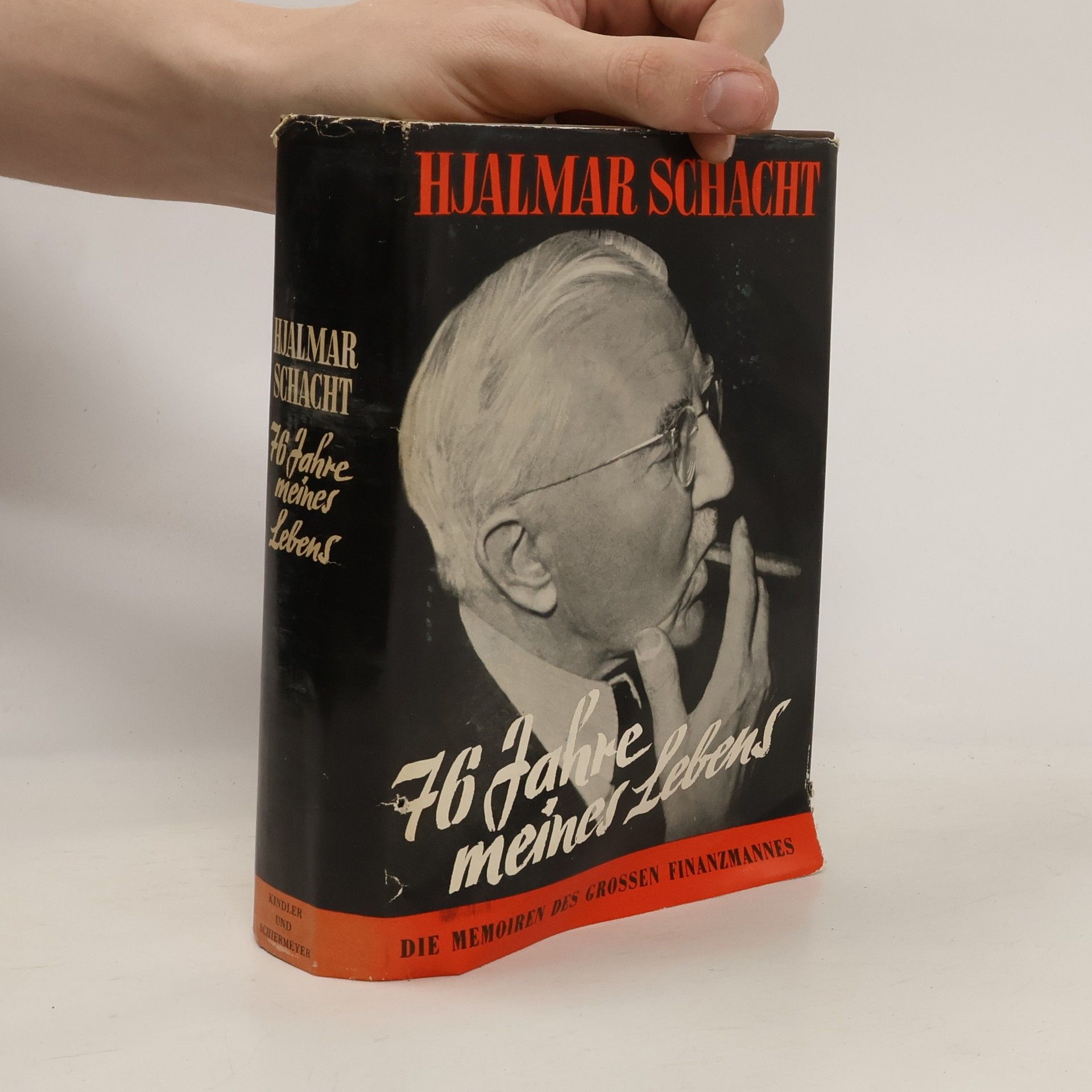 Hjalmar Schacht 76 Jahre meines Lebens