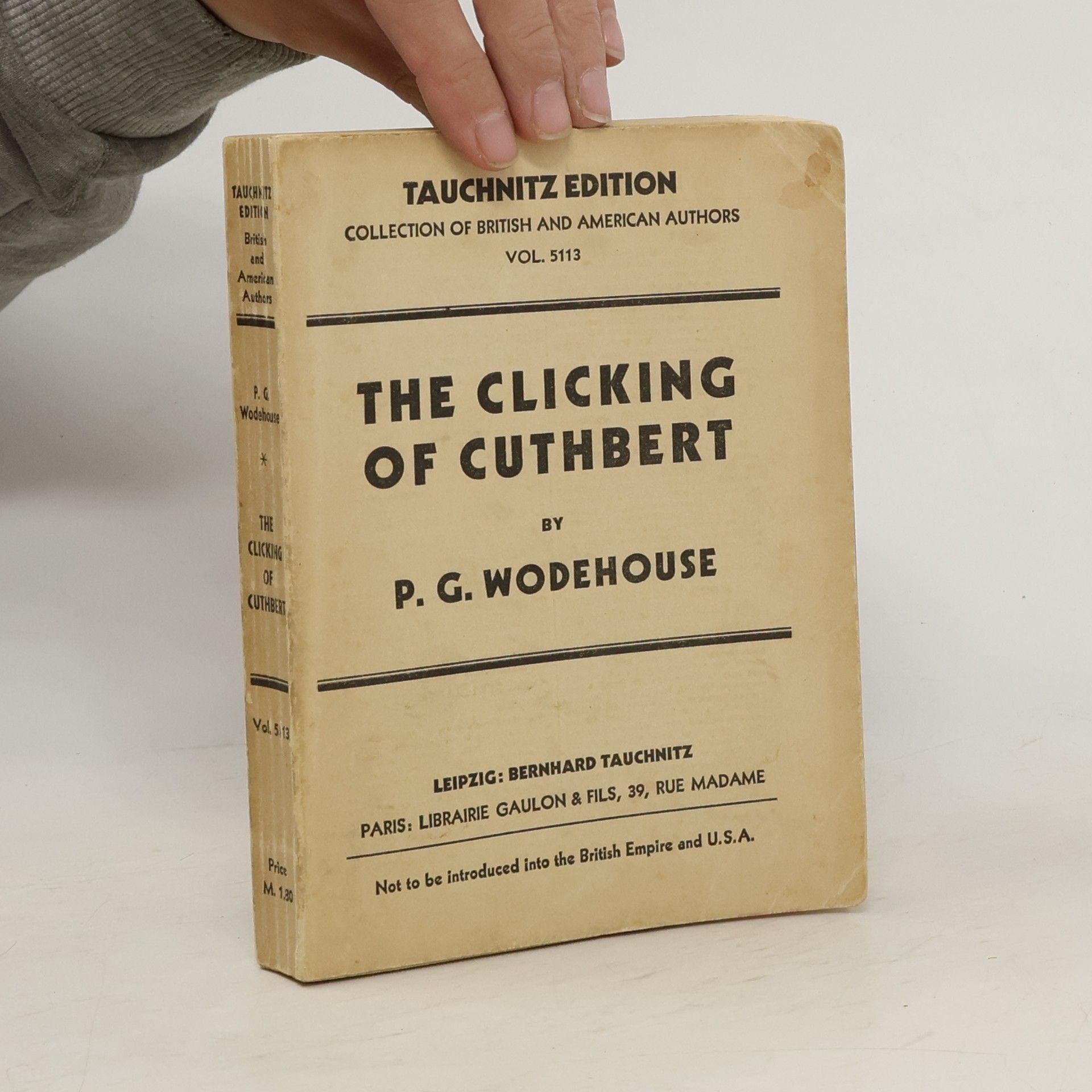 P. G. Wodehouse The Clicking of Cuthbert