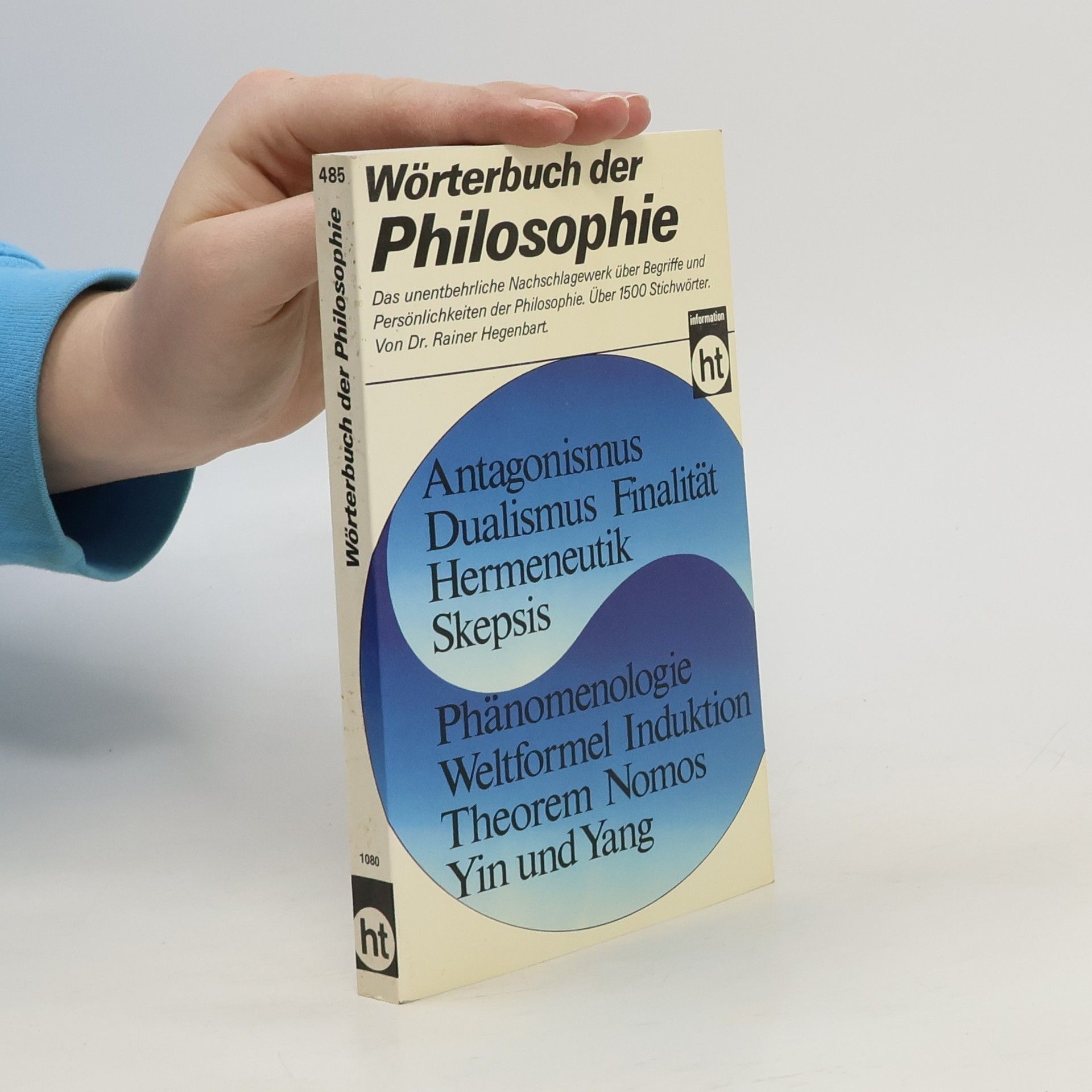 Rainer Hegenbart Wörterbuch der Philosophie