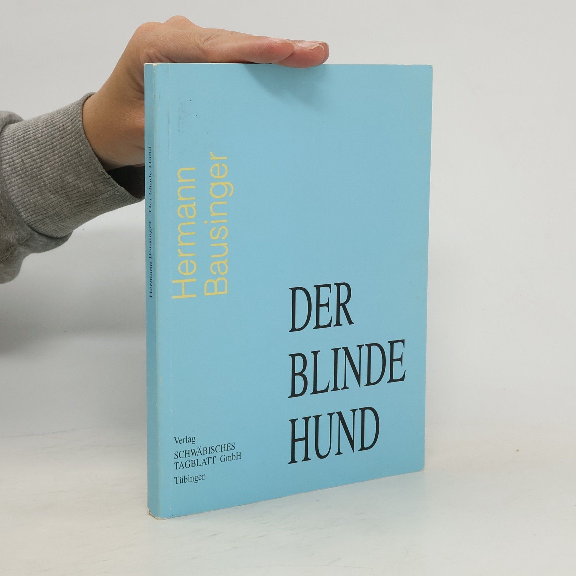 Hermann Bausinger Der blinde Hund