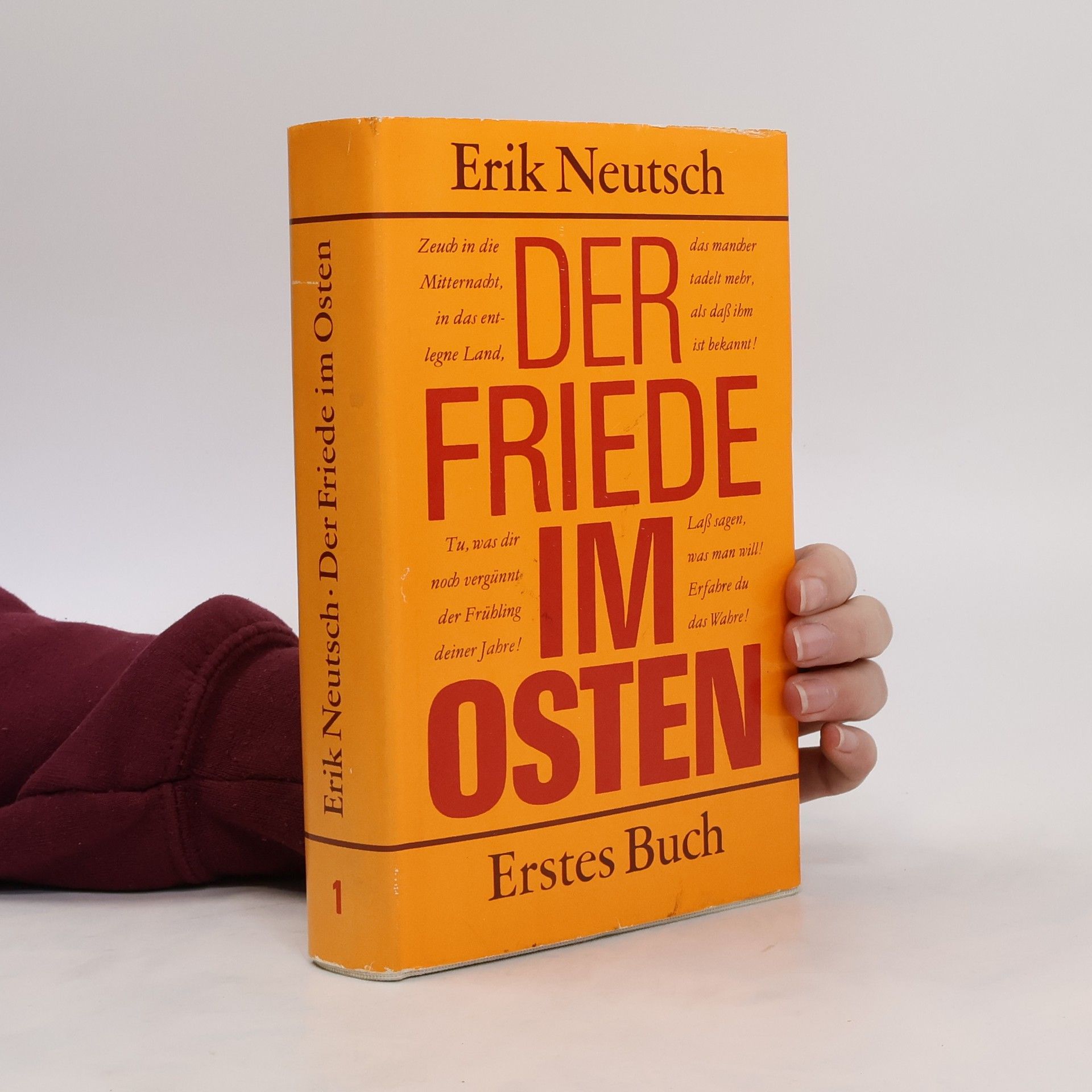 Erik Neutsch Der Friede im Osten 1