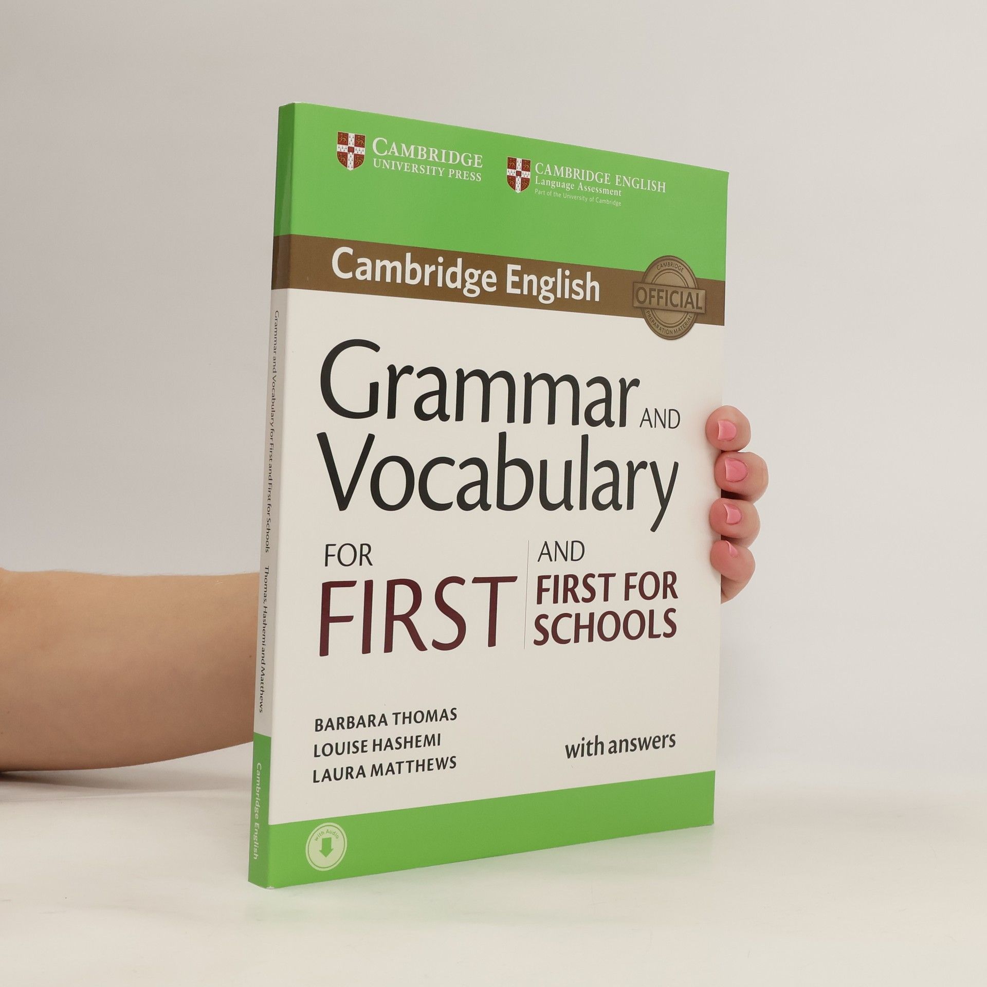 Barbara Thomas Grammar and vocabulary for first and first for schools : with answers