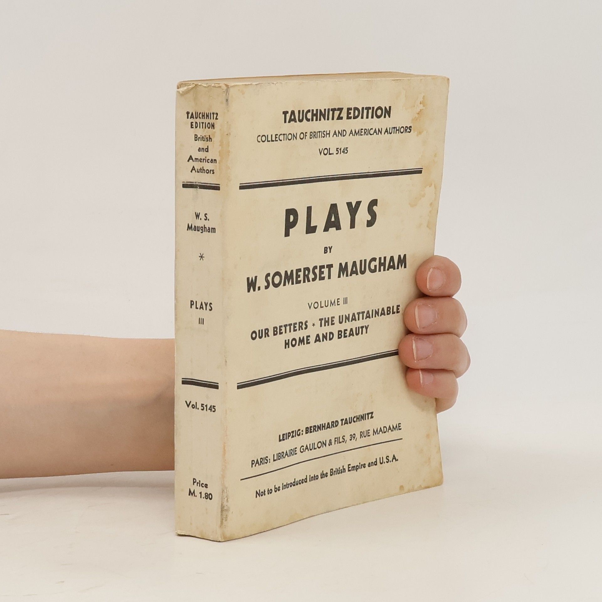 William Somerset Maugham Plays III