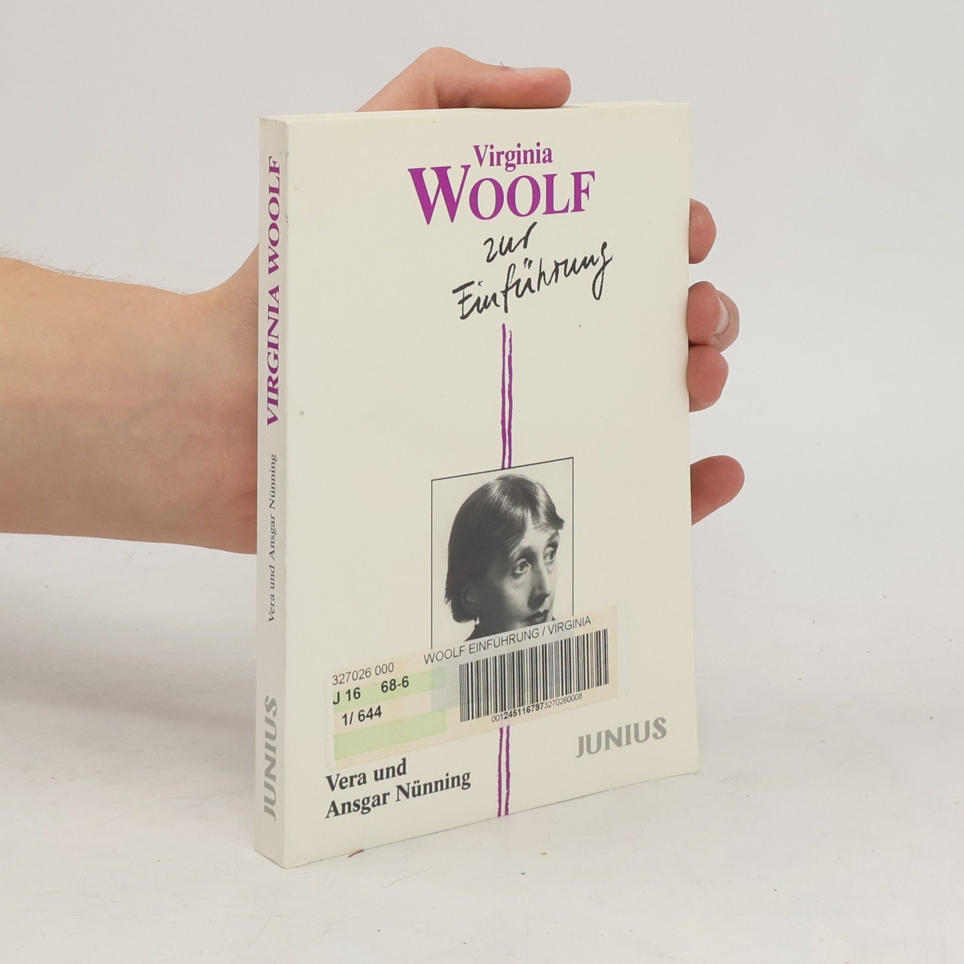 Vera Nünning Virginia Woolf zur Einführung