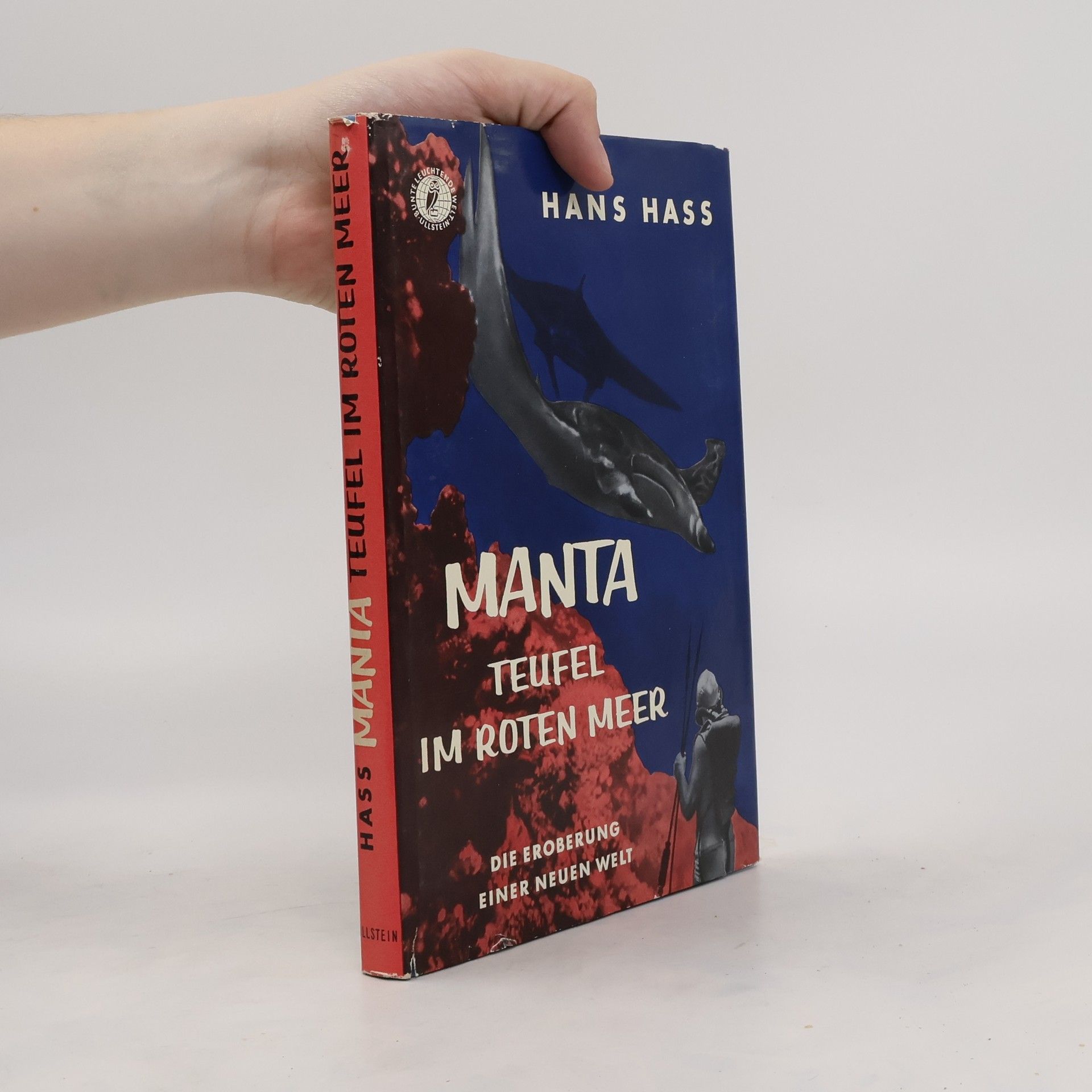 Hans Hass Manta. teufel im roten Meer