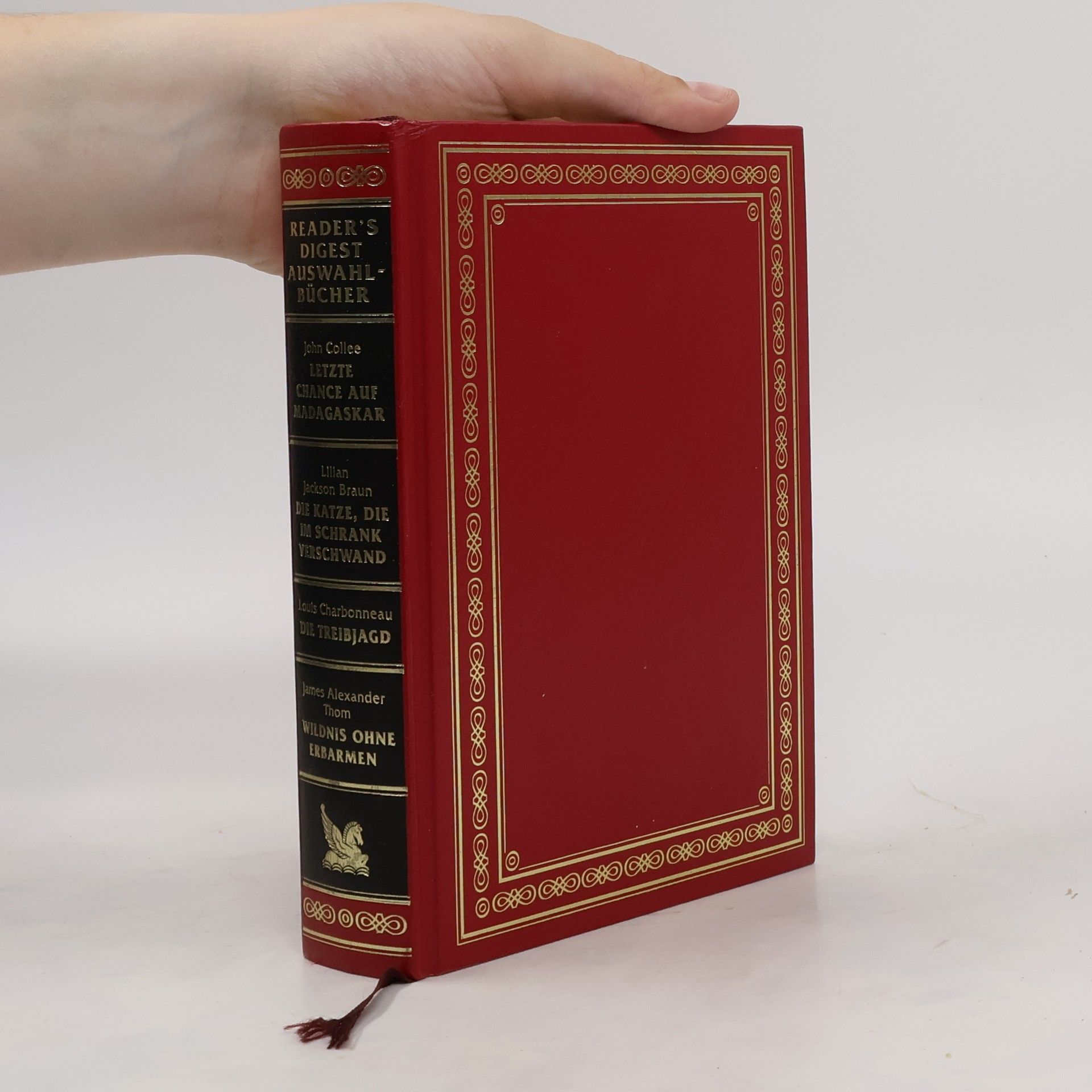 Lilian Jackson Braun Reader's Digest Auswahlbücher: Letzte Chance auf Madagaskar; Die Katze, die im Schrank verschwand; Die Treibjagd; Wildnis ohne Erbarmen