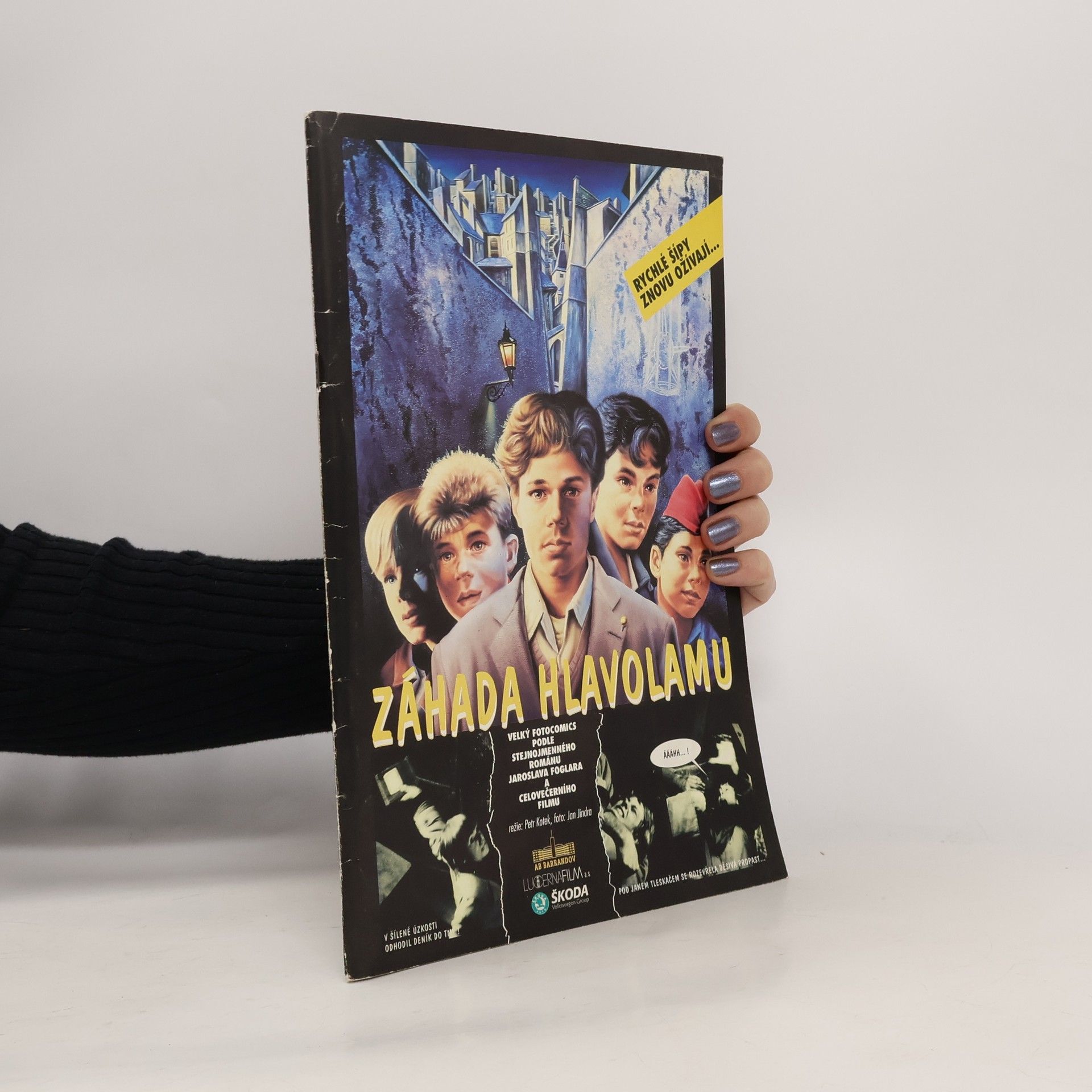 Jaroslav Foglar Záhada hlavolamu (fotokomiks)