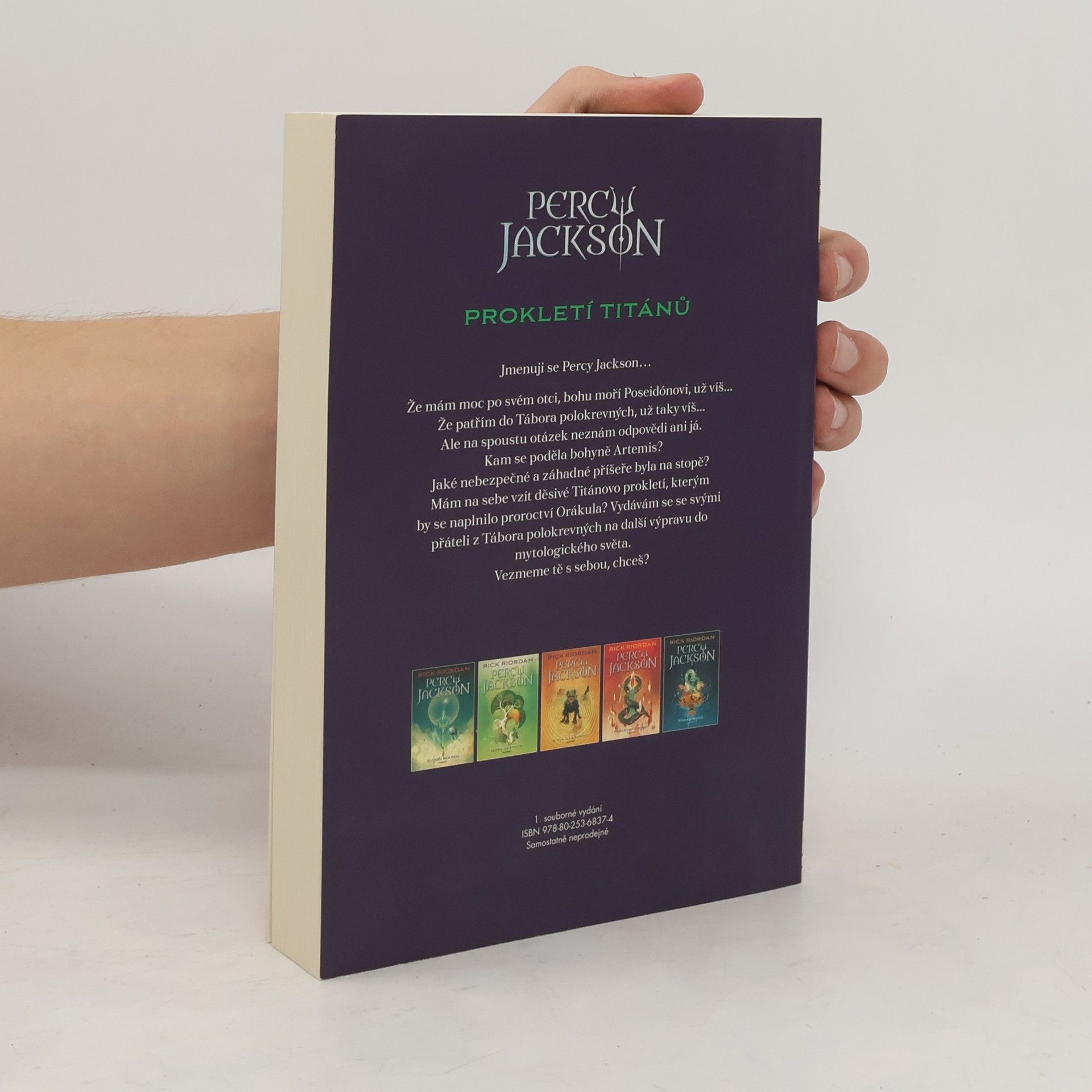 Rick Riordan Percy Jackson. Prokletí titánů