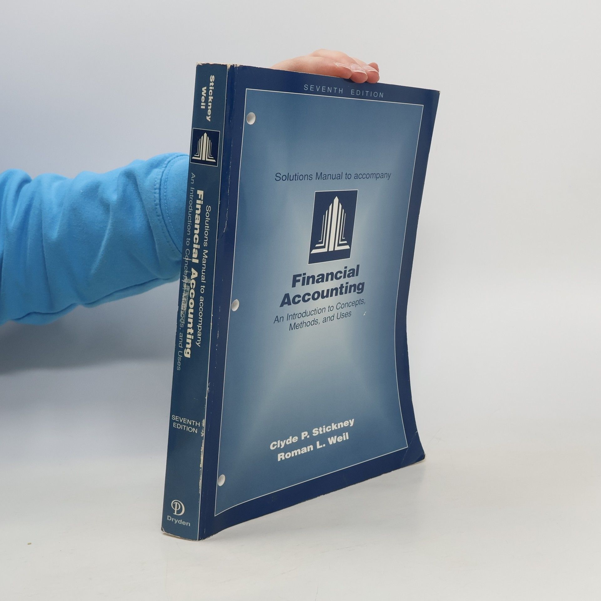 Clyde Stickney Solution manual to accompany. Financial accounting