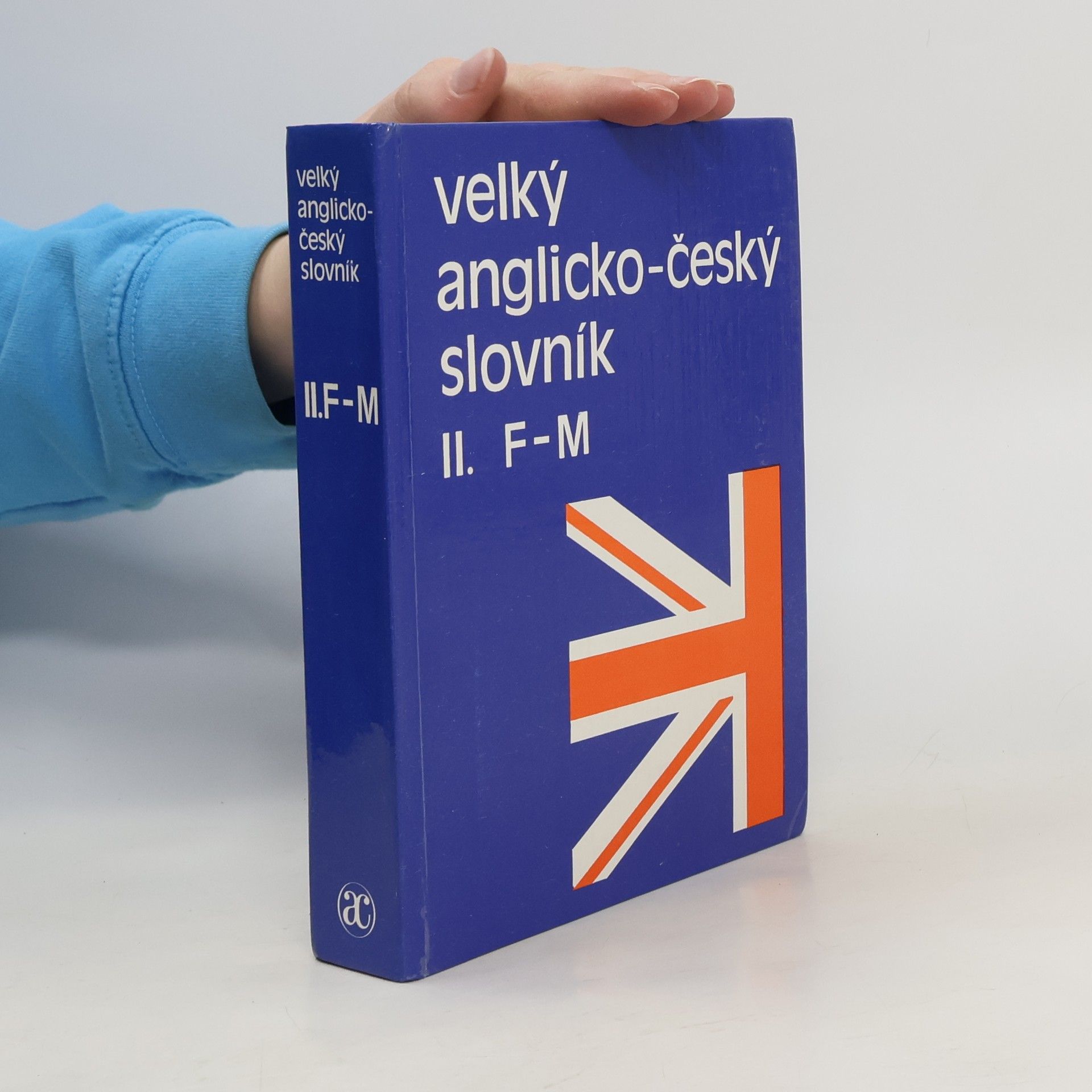 Břetislav Hodek Velký anglicko-český slovník II.díl F-M