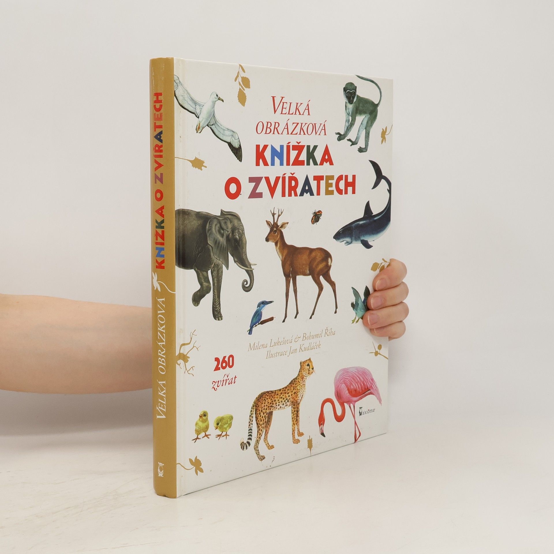 Milena Lukešová Velká obrázková knížka o zvířatech. 260 zvířat od A do Z