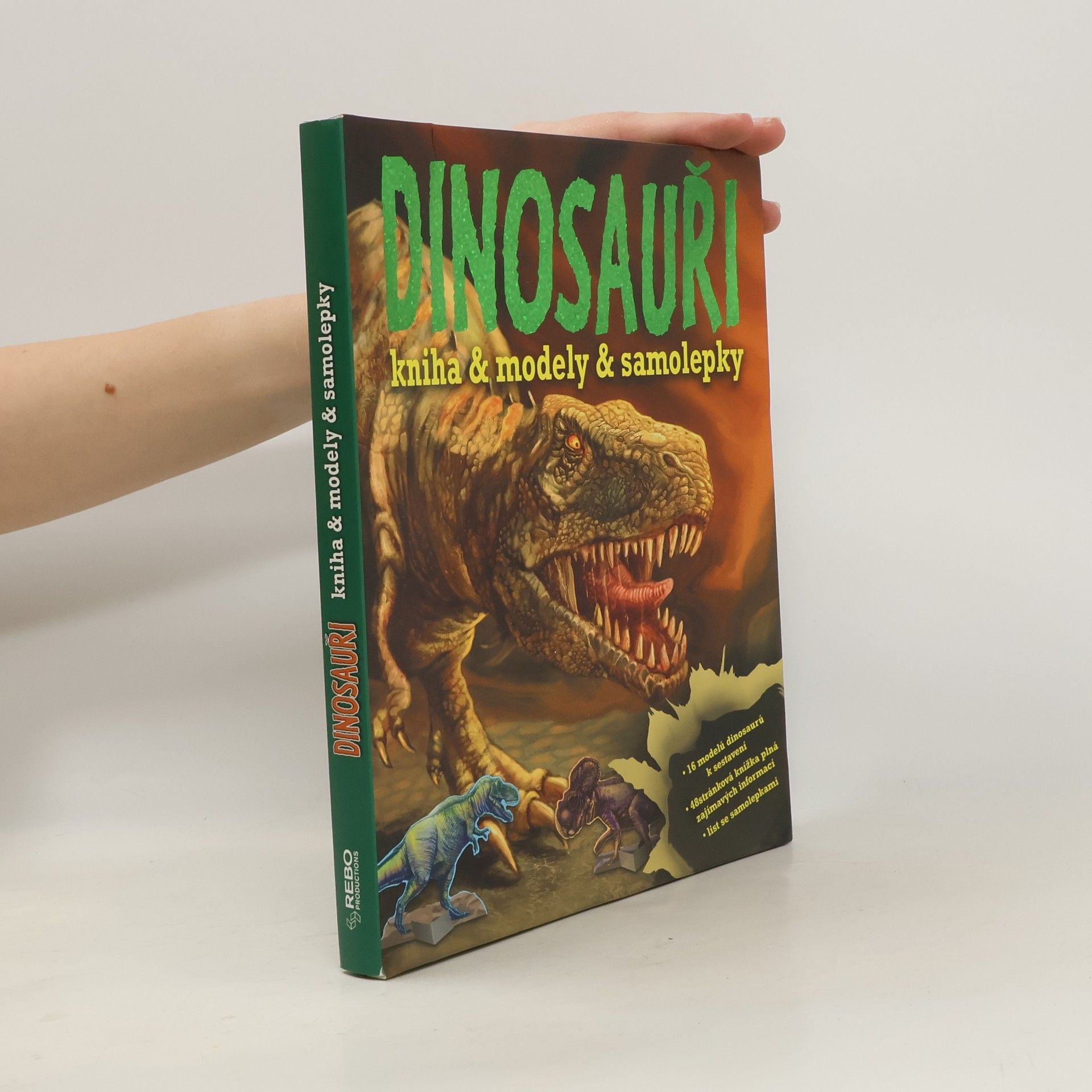 Collectif d'auteurs Dinosauři: kniha & modely & samolepky