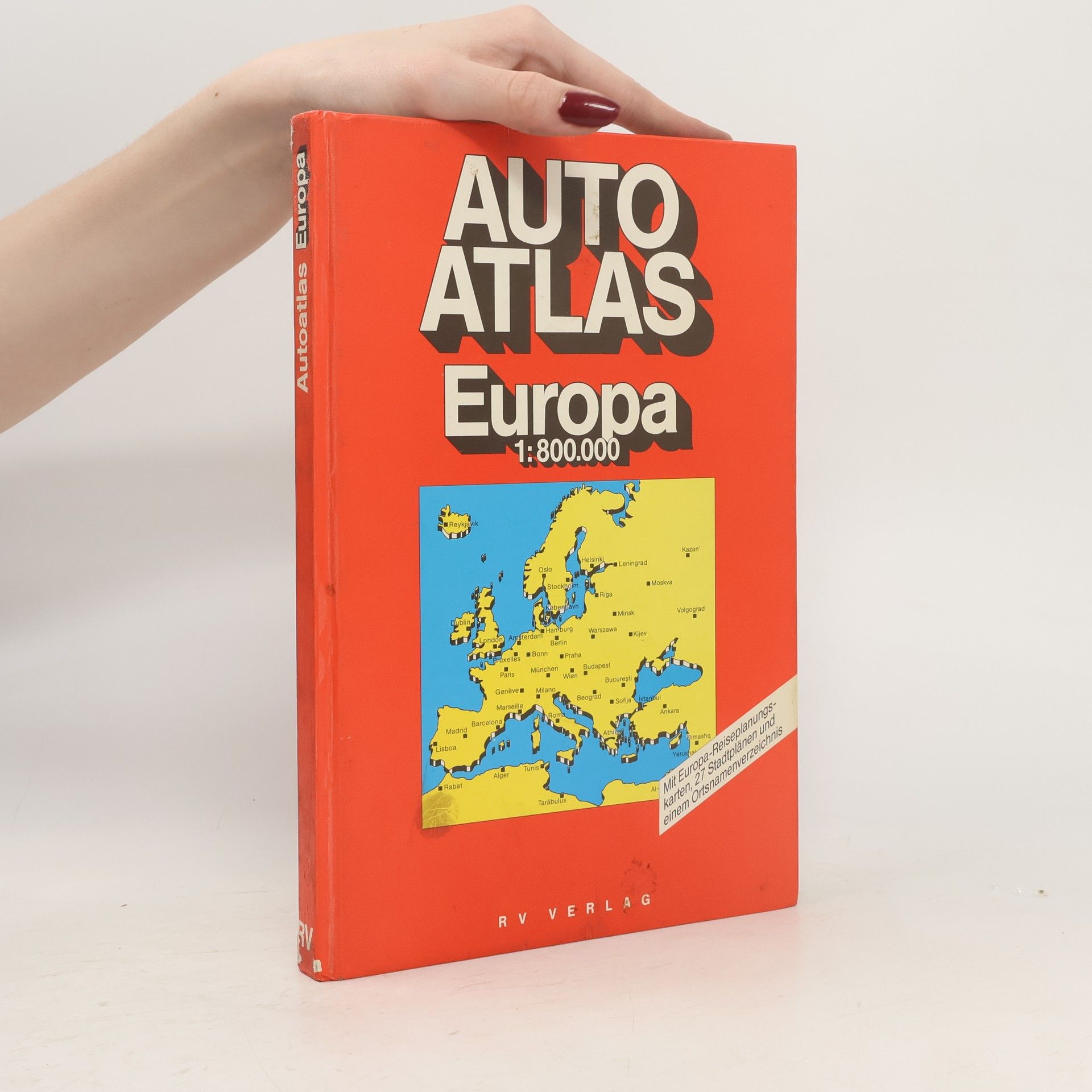 Autorenkollektiv Autoatlas Europa