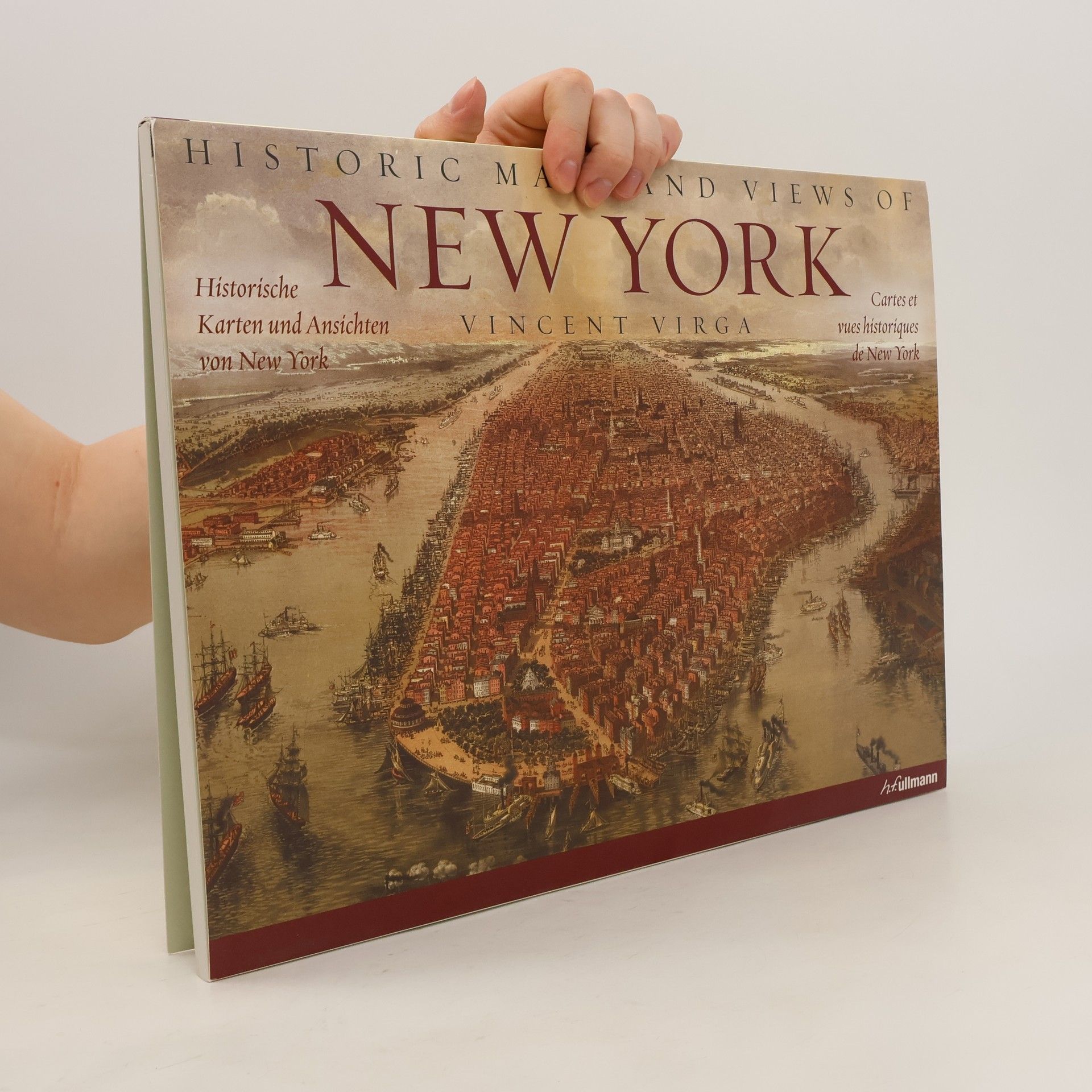 Vincent Virga Historic maps and views of New York