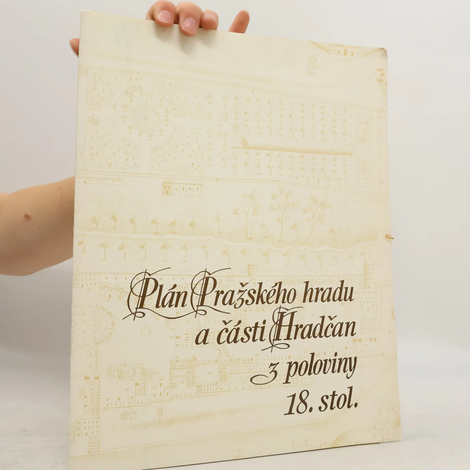 Plán Pražského hradu a části Hradčan z poloviny 18. stol. | Book | Paperback | Vilímková Milada | CS