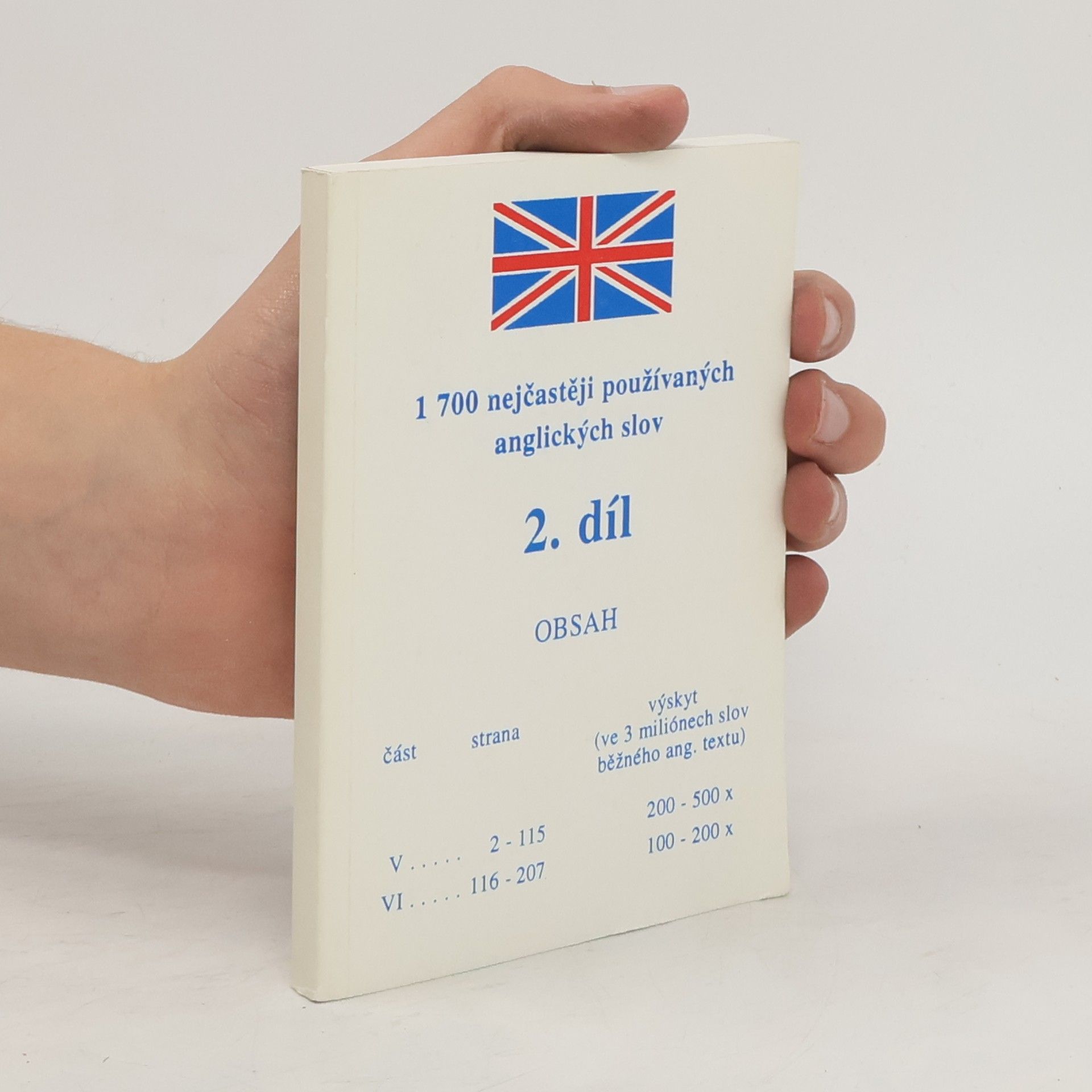 AA.VV. 1700 nejčastěji používaných anglických slov 2. díl