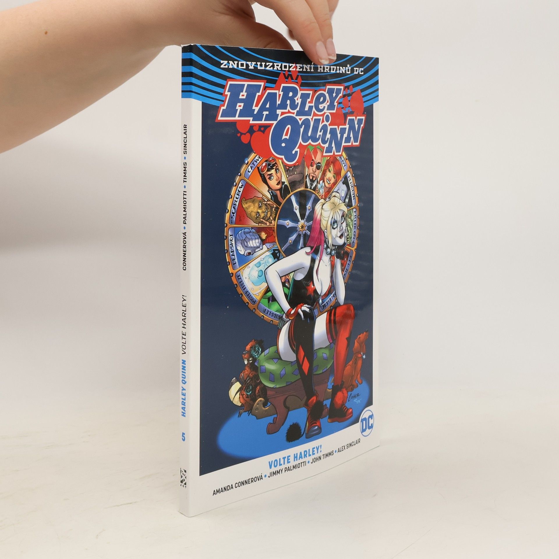 Jimmy Palmiotti Harley Quinn 5: Volte Harley! (black edice)
