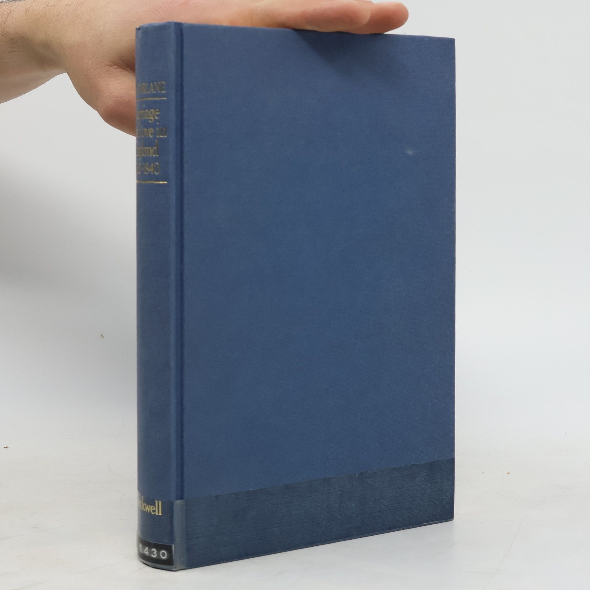 Alan Macfarlane Marriage and Love in England