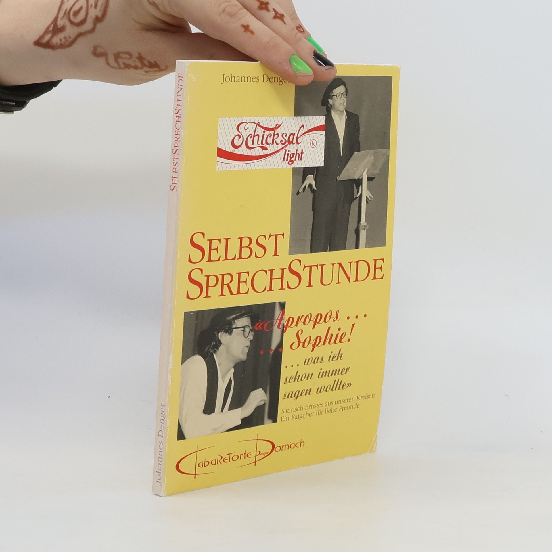Johannes Denger Selbstsprechstunde