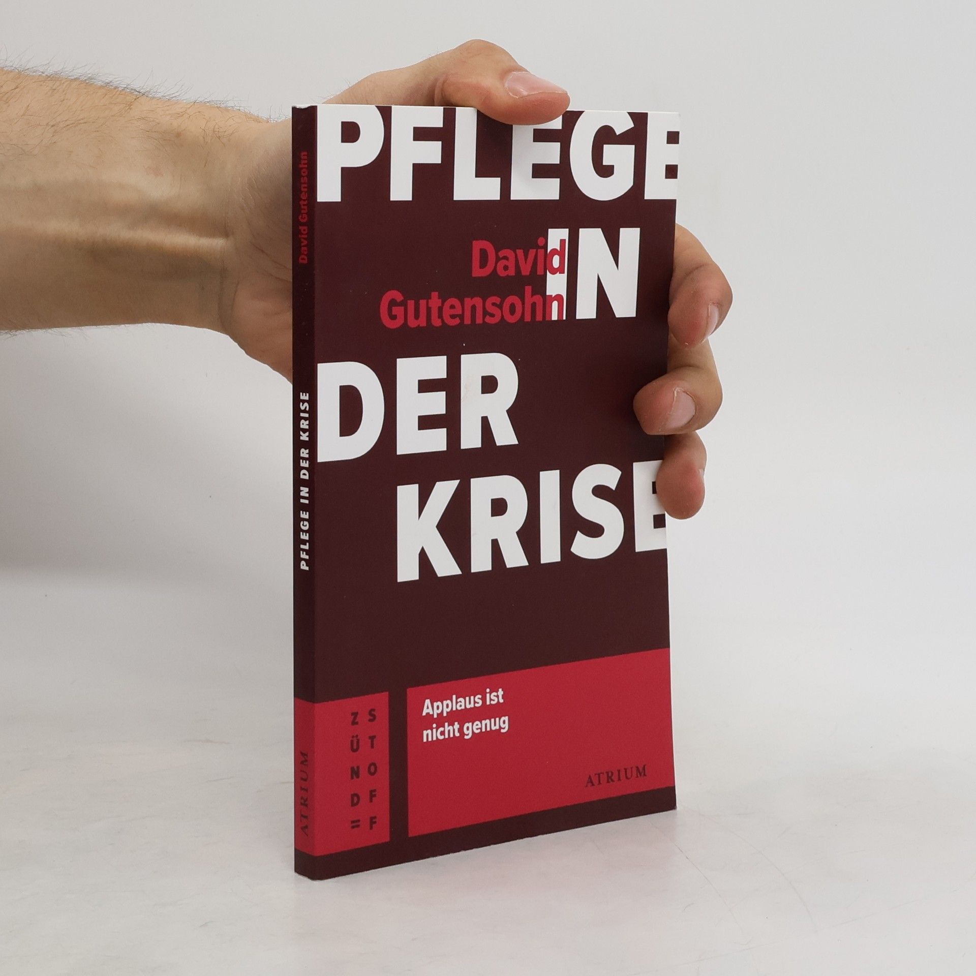 David Gutensohn Pflege in der Krise