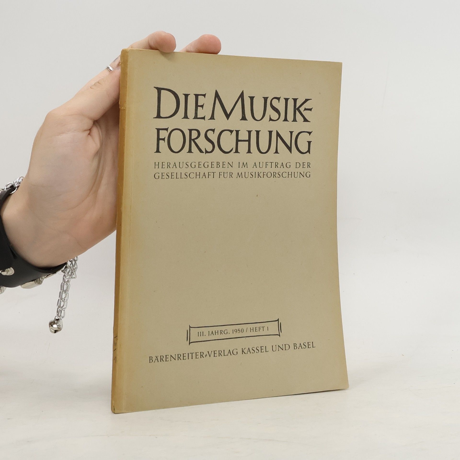 Autorenkollektiv Die Musikforschung