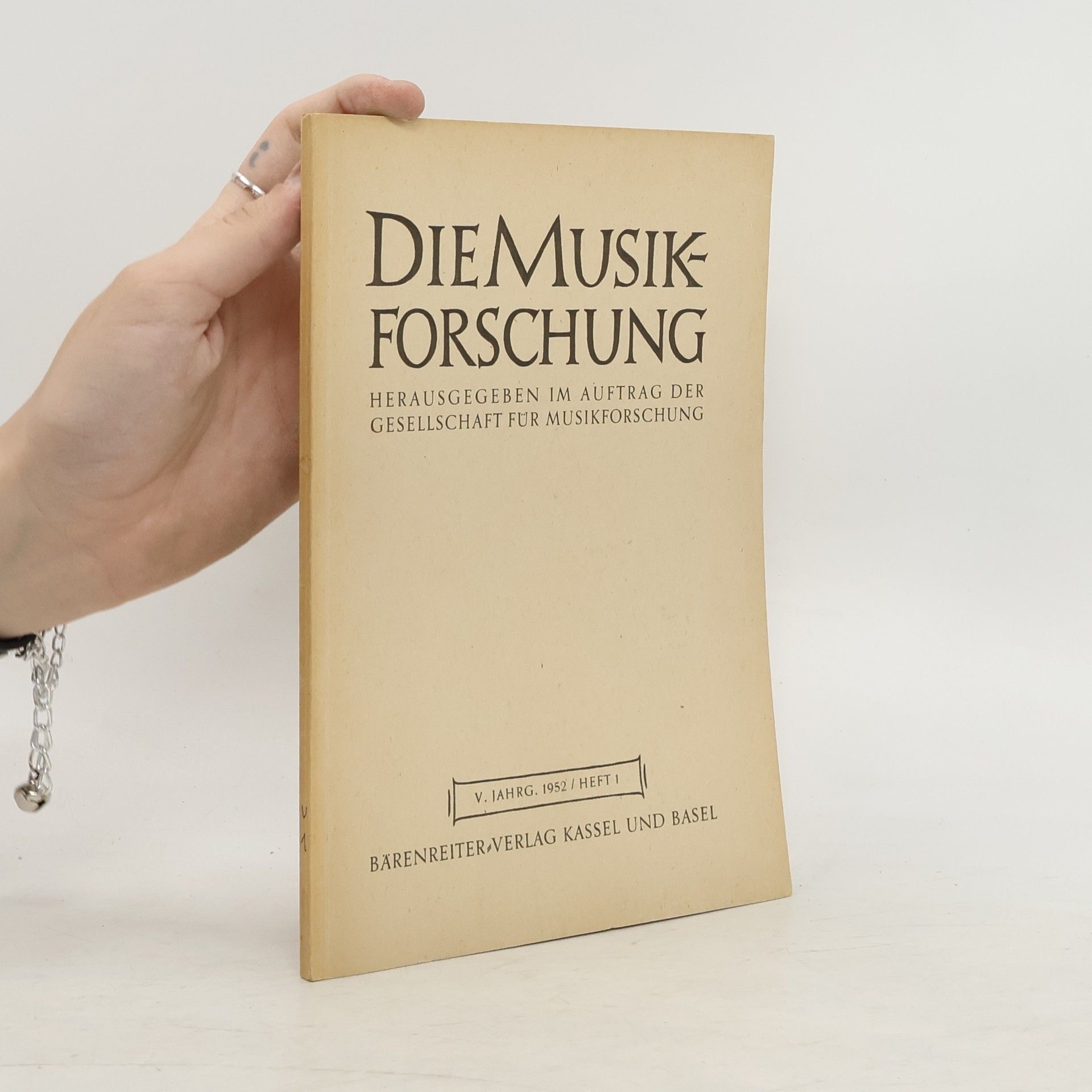 Autorenkollektiv Die Musikforschung