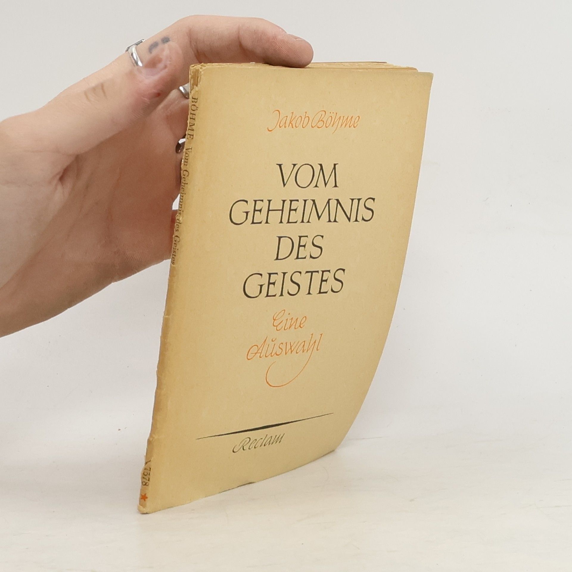 Jakob Böhme Vom Geheimnis des Geistes