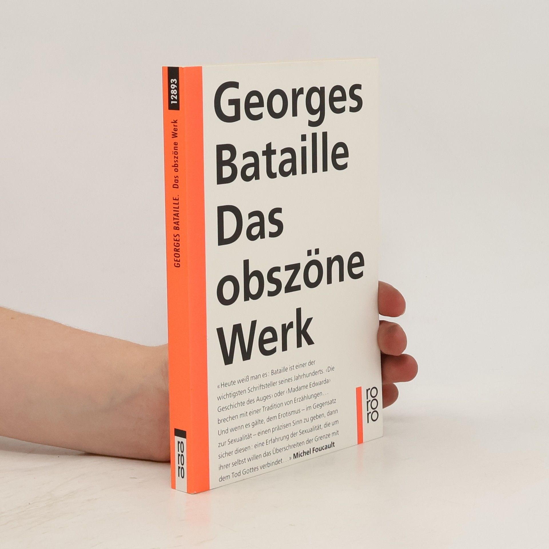 Georges Bataille Das obszöne Werk