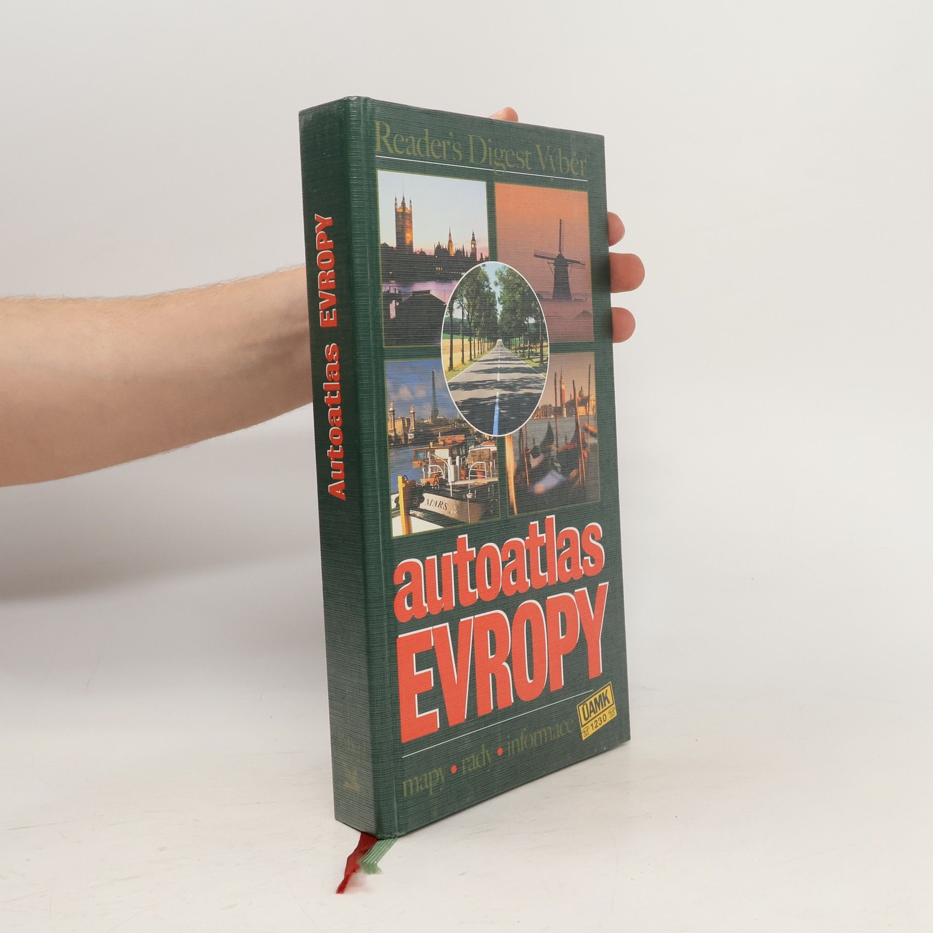Jana Červenková Autoatlas Evropy. Mapy, rady, informace