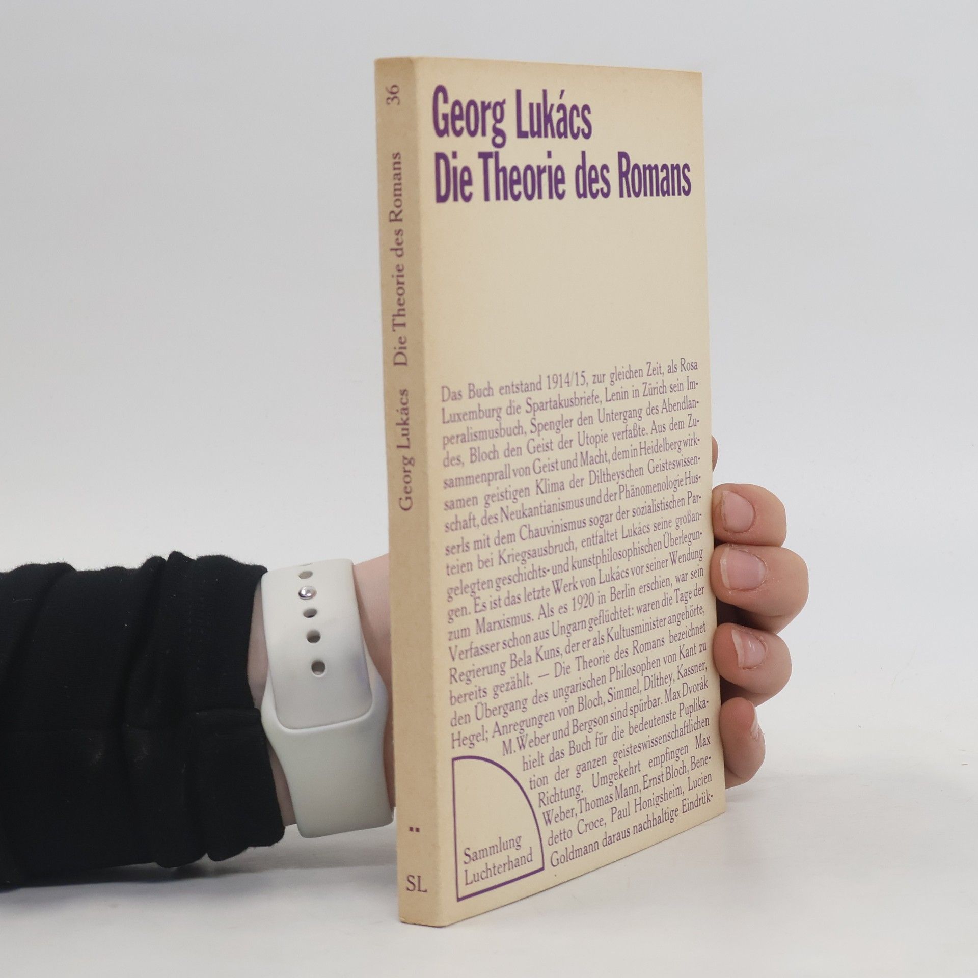 Georg Lukács Die Theorie des Romans