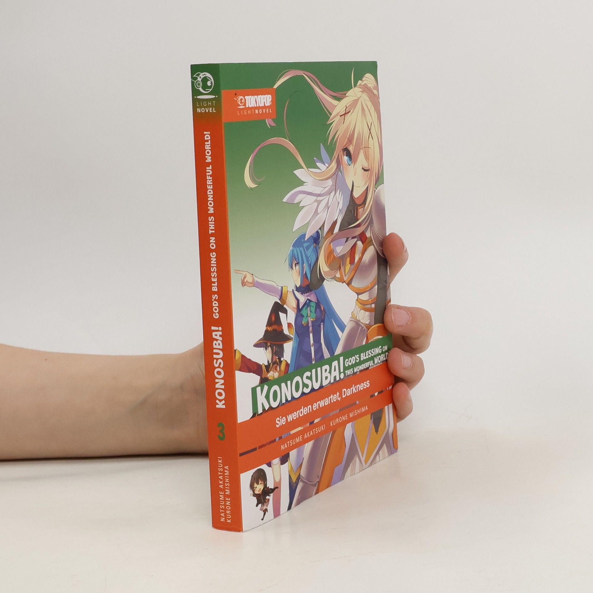 Natsume Akatsuki Konosuba! God's Blessing On This Wonderful World! Light Novel 03
