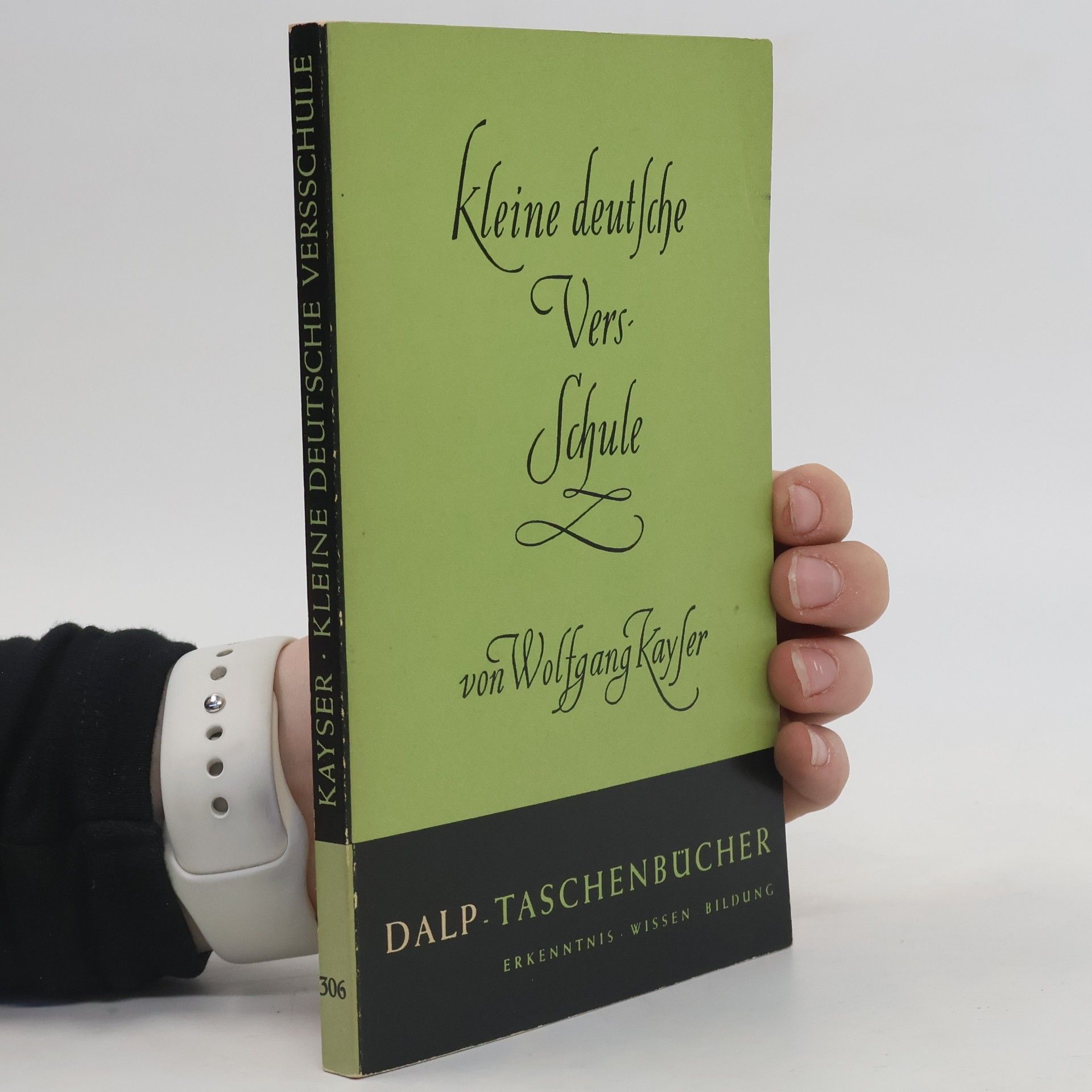 Wolfgang Kaiser Kleine deutsche Versschule